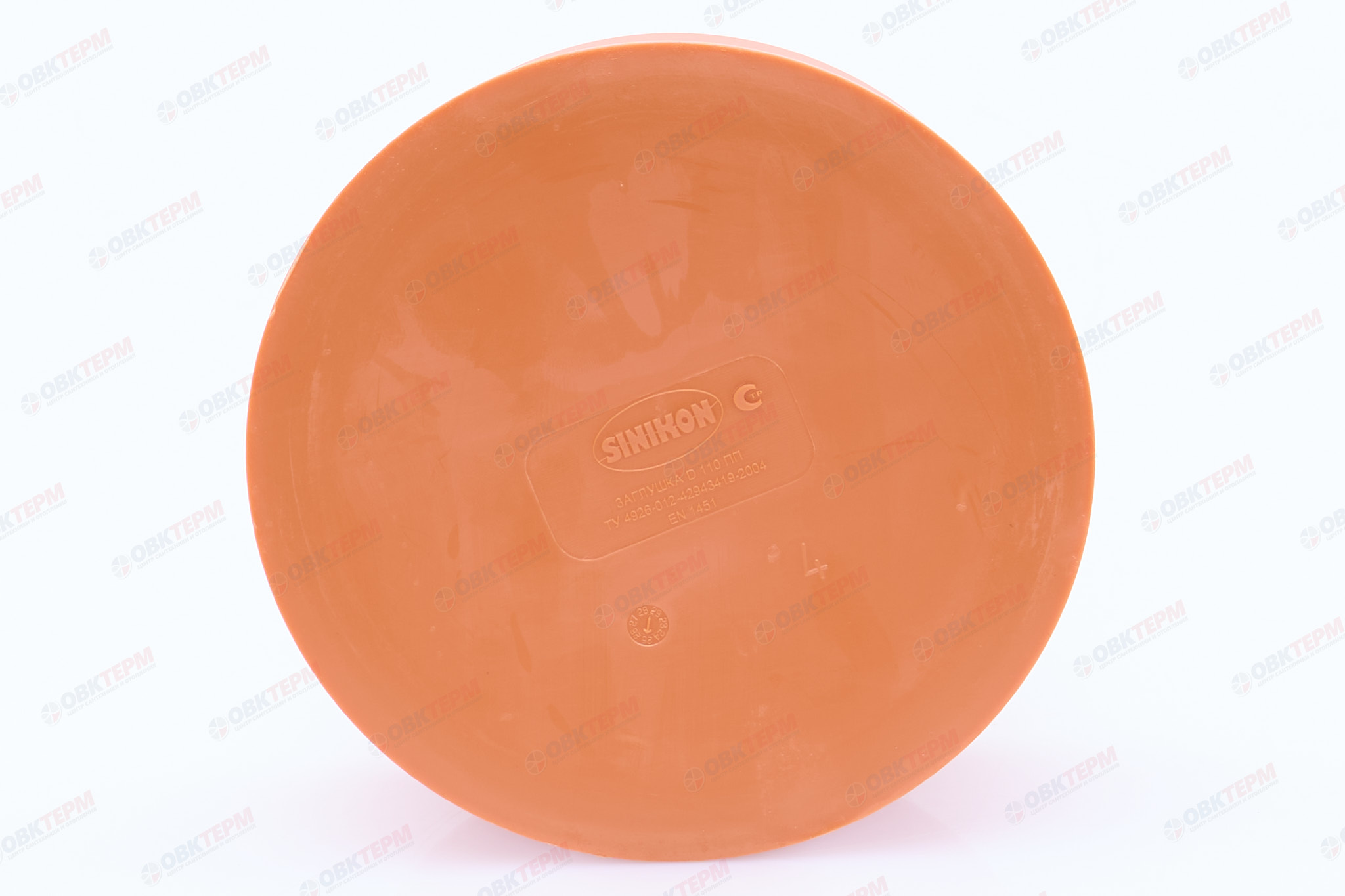 Заглушка кан. 110    (рыжая)      SINIKON  (40 шт./упак.) - Изображение №5