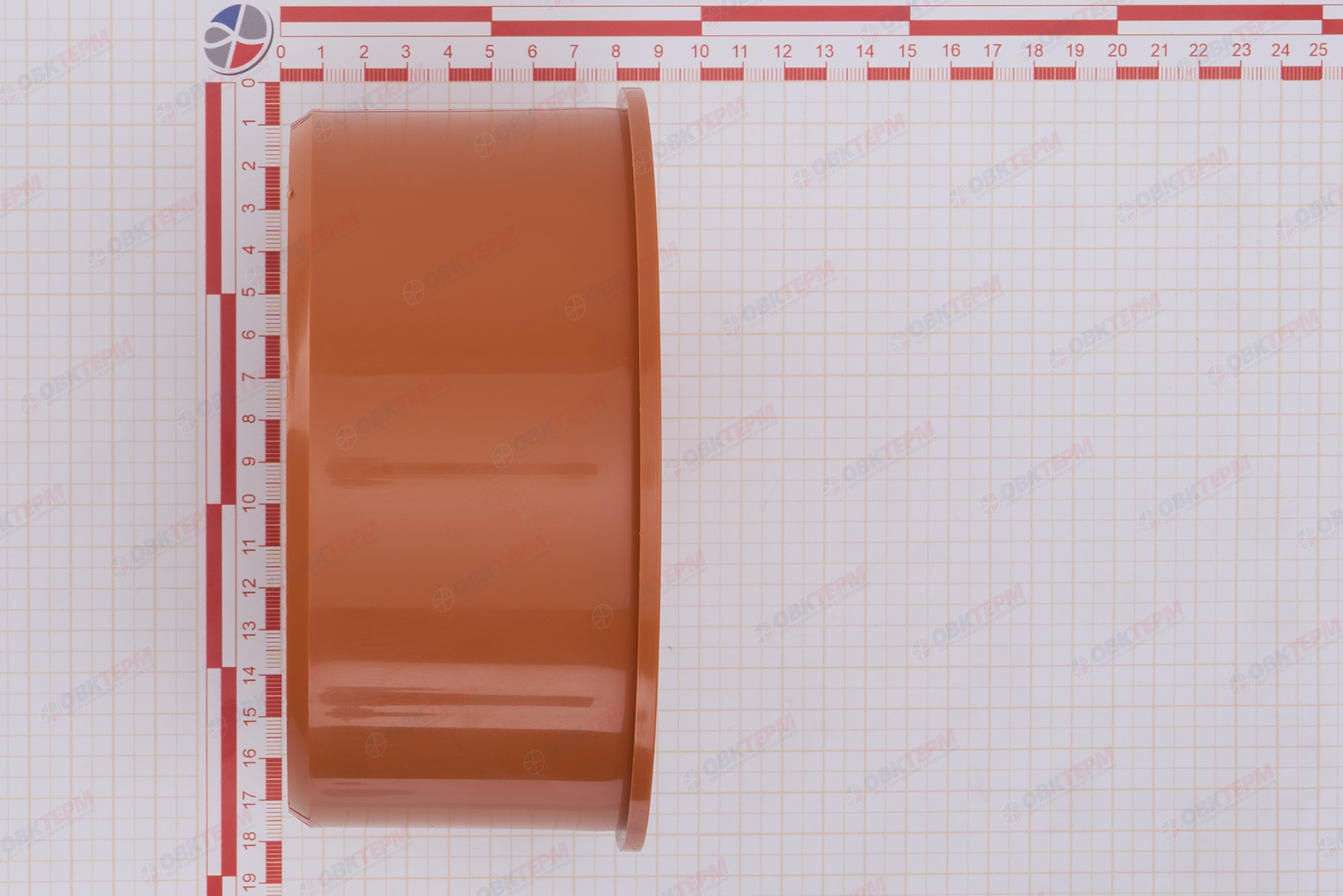 Заглушка кан. 160    (рыжая)      SINIKON  (10 шт./упак.) - миниатюра №6