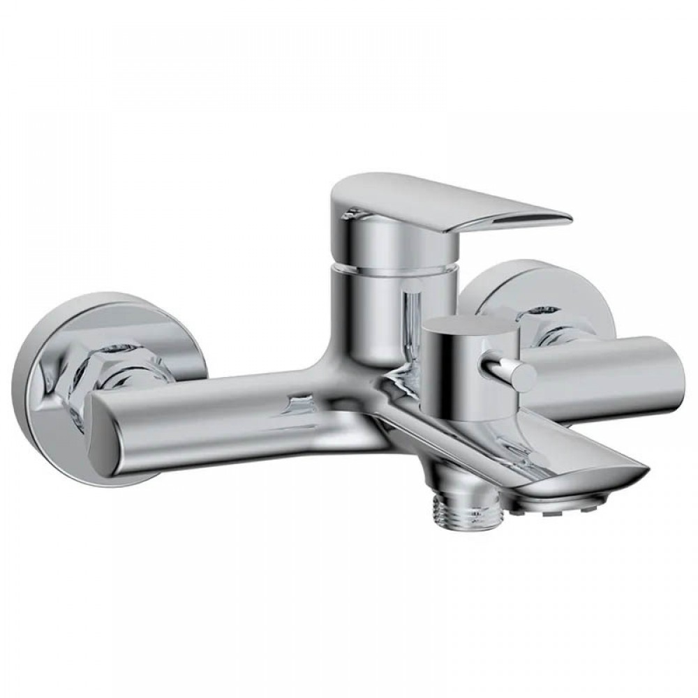 Смеситель д/ванны короткий KOER KB-40028-01 (Цвет хром) (8шт/ящ) - Изображение №1