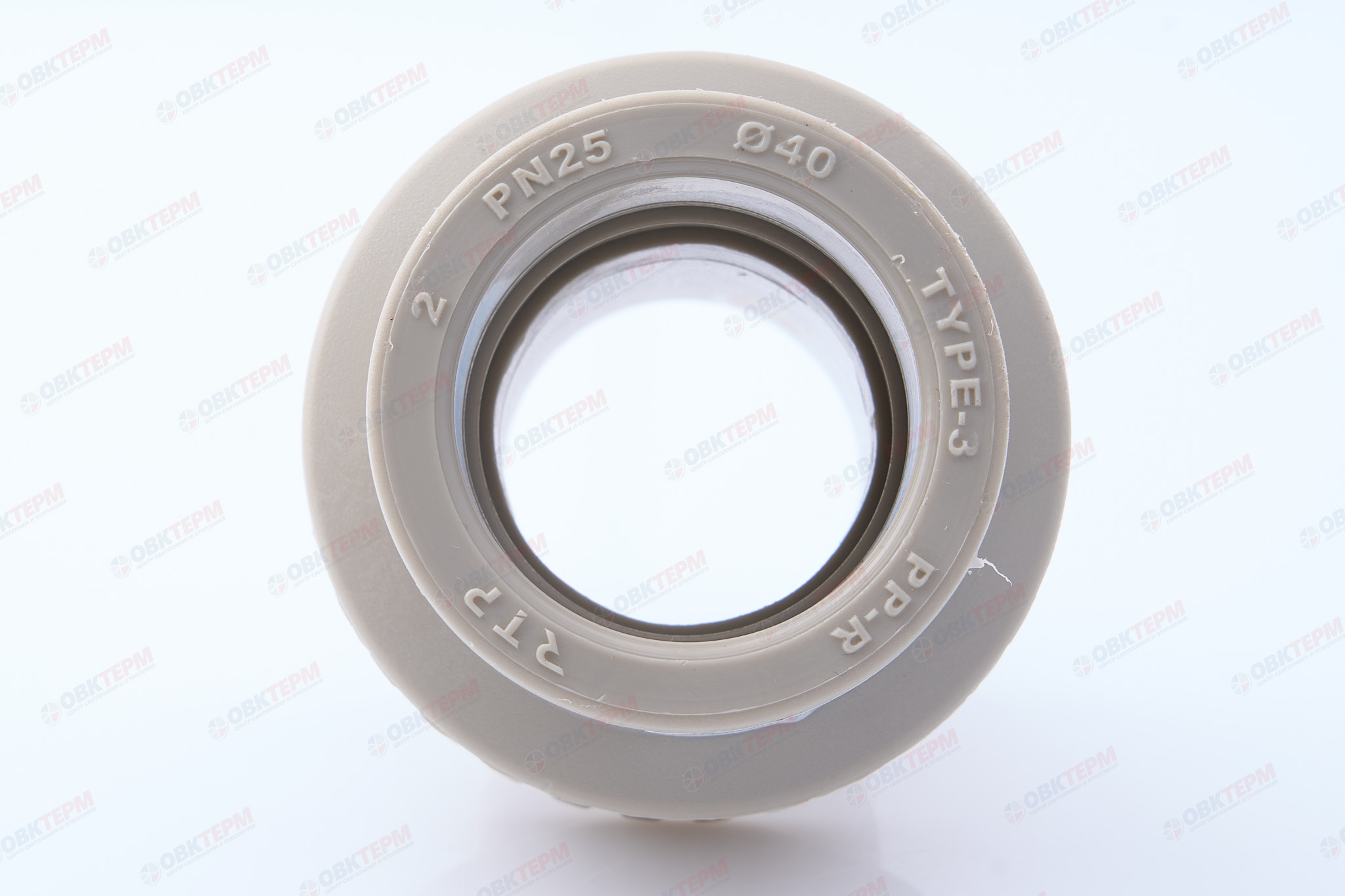 МРН  40 * 1 1/4"    СЕРАЯ PP-R    (RTP)    (48/6) - миниатюра №4