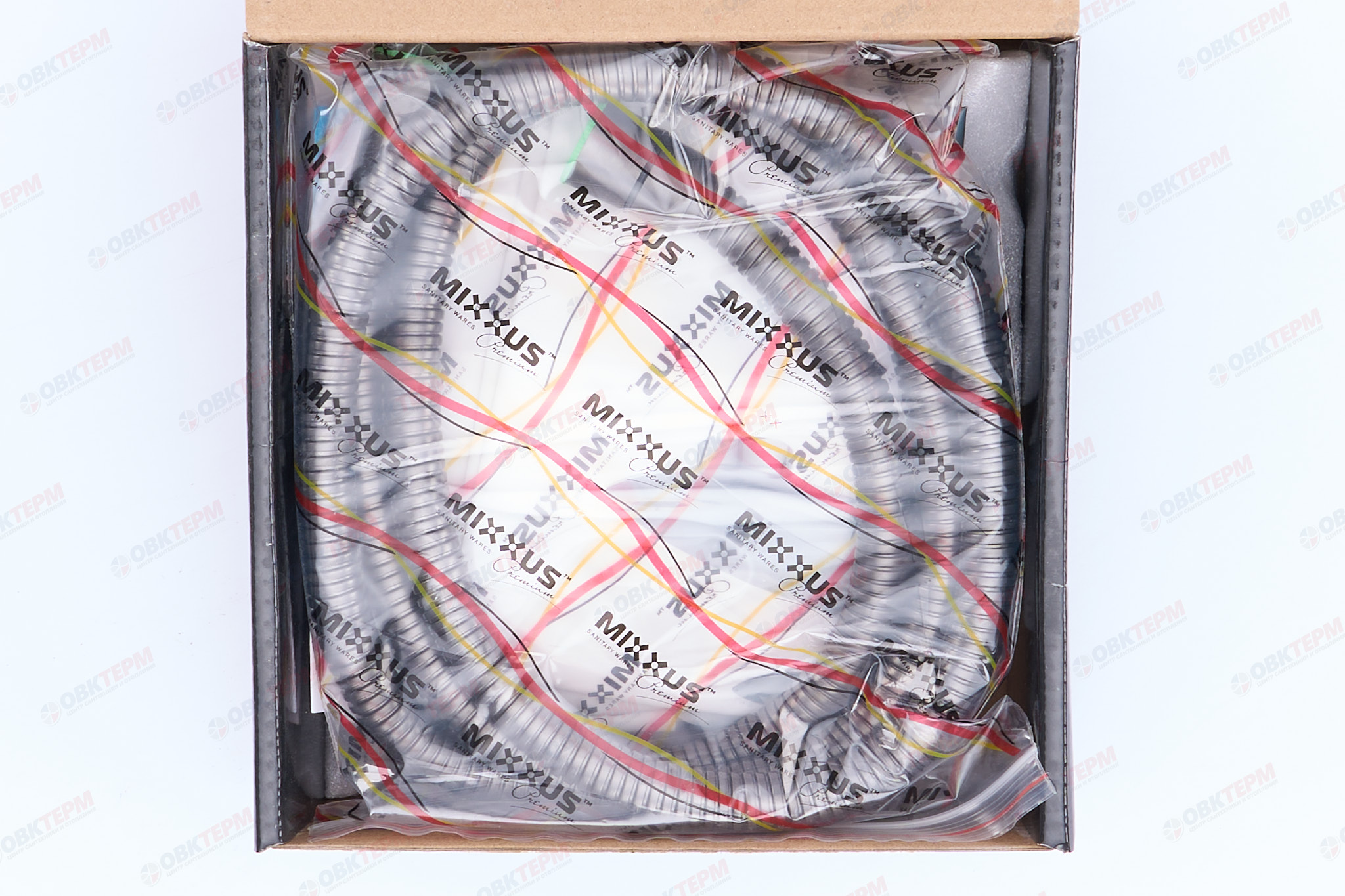 Смеситель с гигиеническим душем MIXXUS PREMIUM KUBUS 002 (INNER) GRAPHITE (10 шт/ящ) - Изображение №4