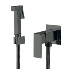 Смеситель с гигиеническим душем MIXXUS PREMIUM KUBUS 002 (INNER) GRAPHITE (10 шт/ящ) - Изображение №1