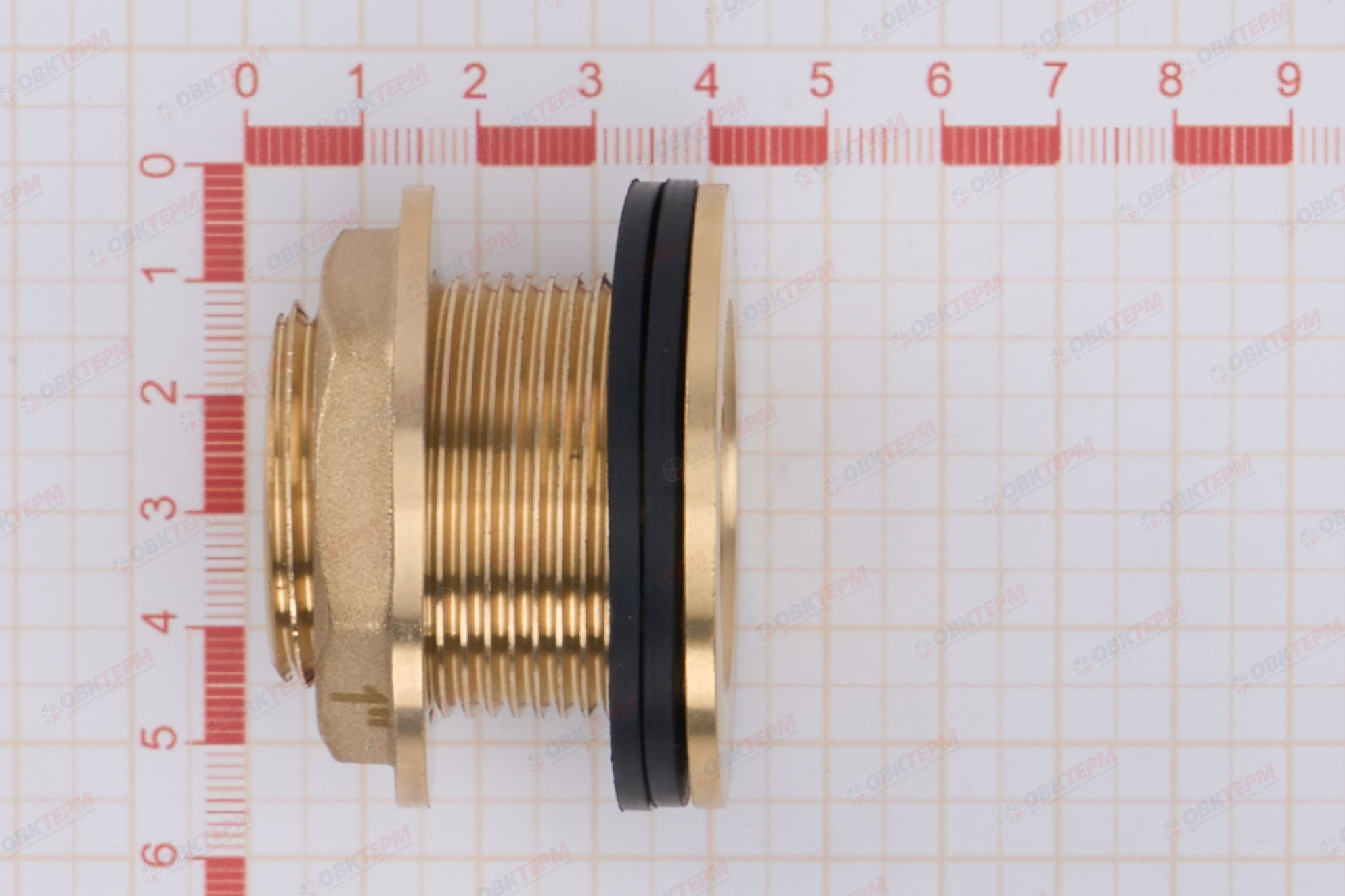 Врезка в ёмкость контргайка   1"               NOLF Classic    (80/14шт) - миниатюра №6