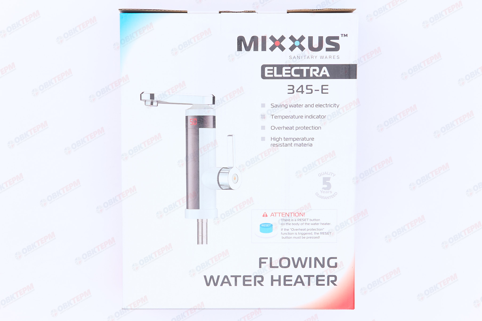 Водонагреватель на мойку MIXXUS Electra 345-E /инд. темп./3 kW - миниатюра №6
