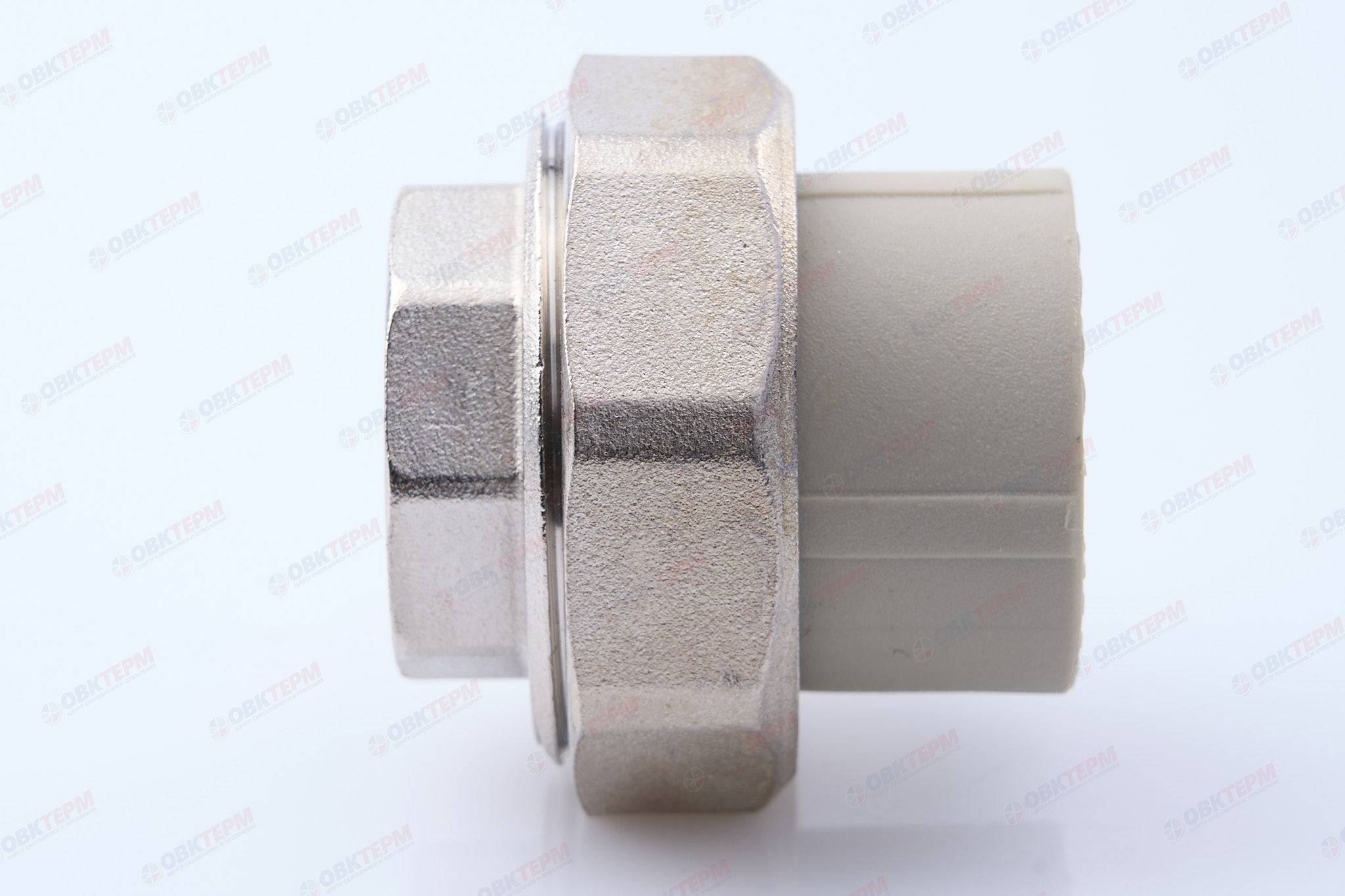 Разборное соединение   25 * 3/4 в        (VALFEX)  серый  (100/25) - Изображение №3