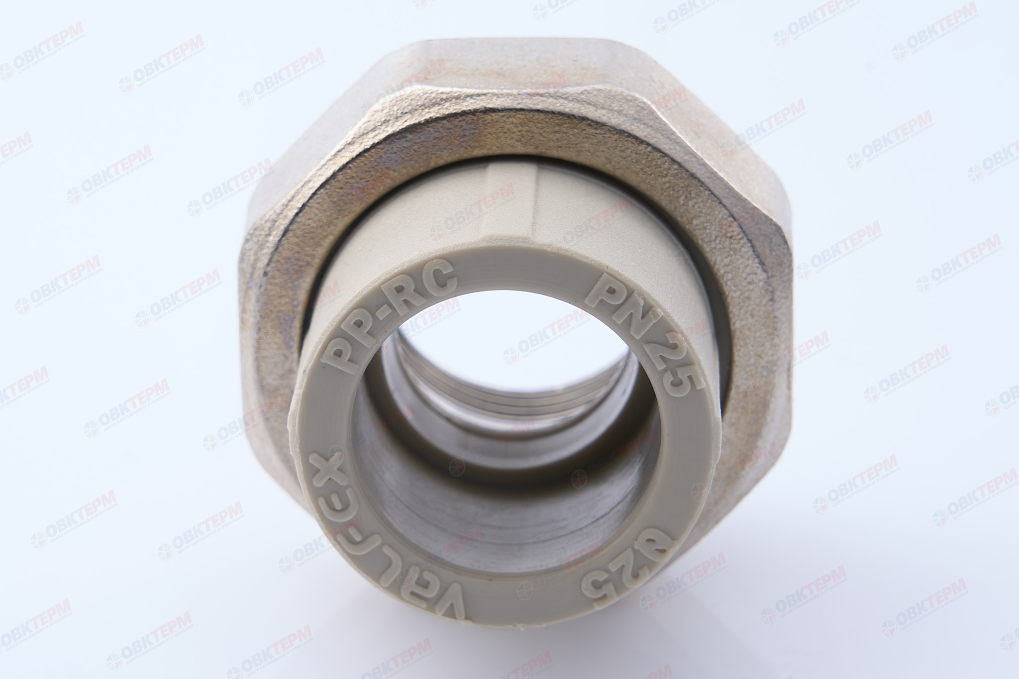 Разборное соединение   25 * 3/4 в        (VALFEX)  серый  (100/25) - Изображение №5