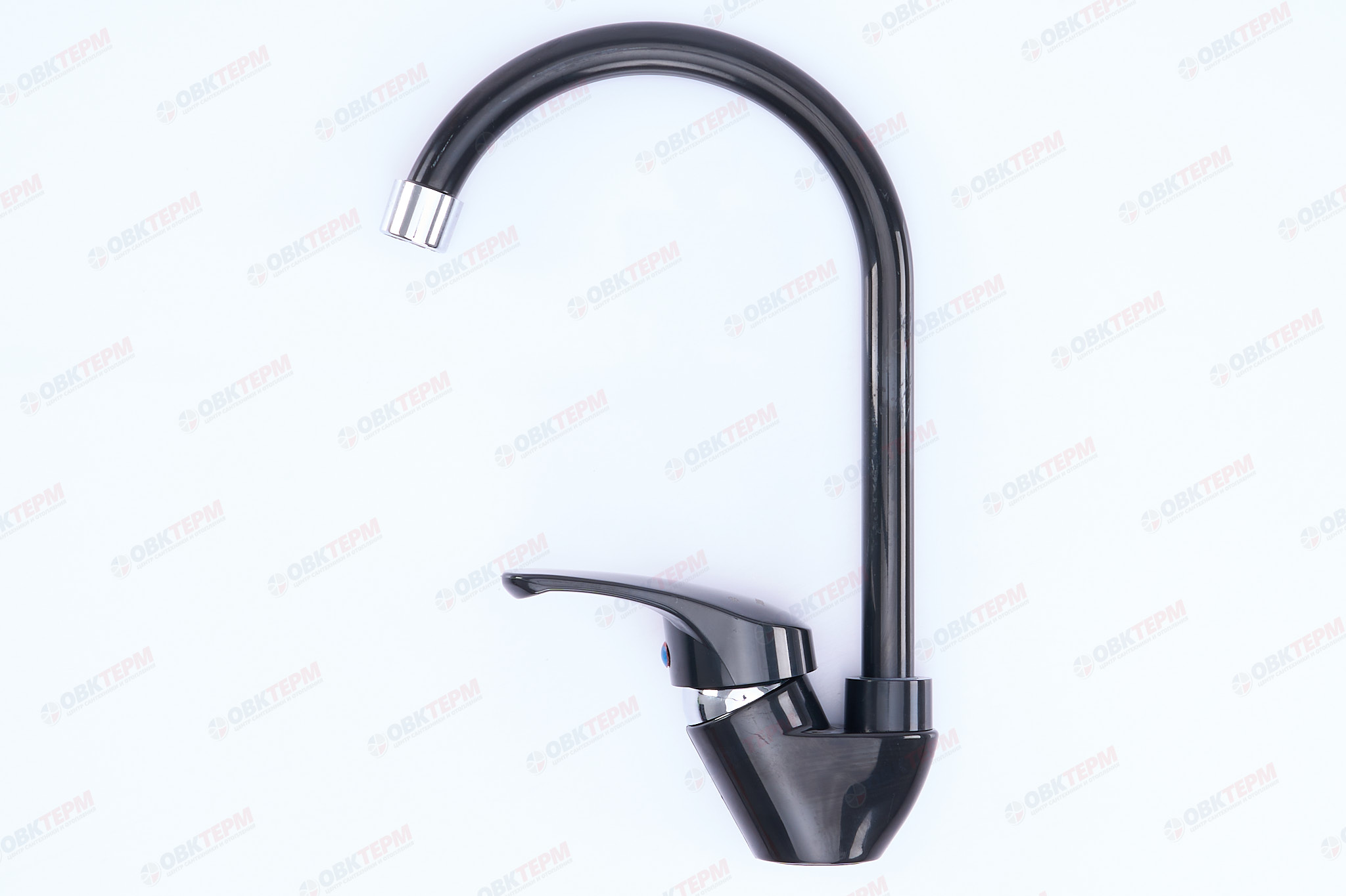 Смеситель д/кухни PLAMIX AFINA-011 Black /ABS-пластик (без подводки) (20 шт/ящ) - миниатюра №2