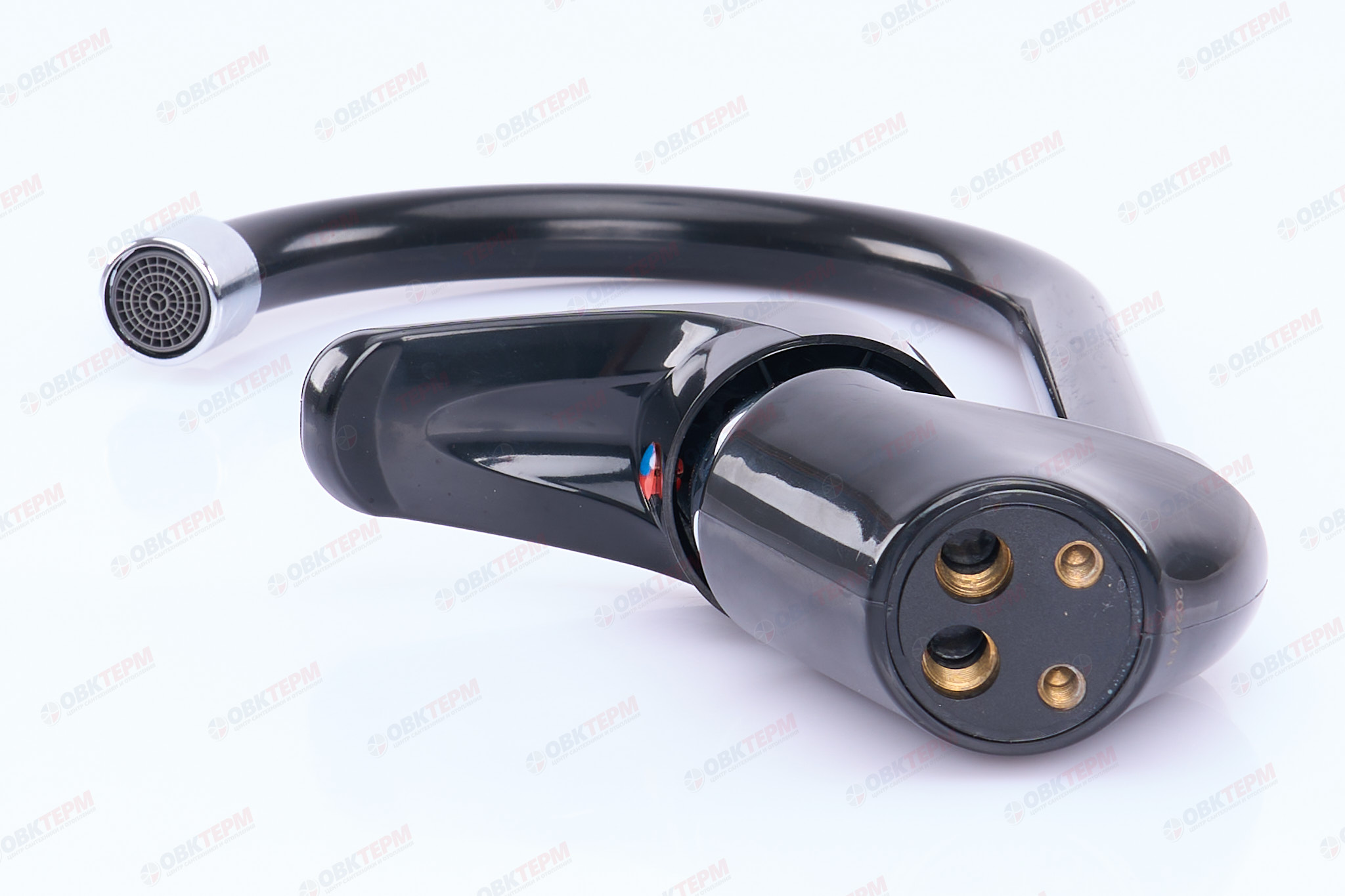 Смеситель д/кухни PLAMIX AFINA-011 Black /ABS-пластик (без подводки) (20 шт/ящ) - миниатюра №4