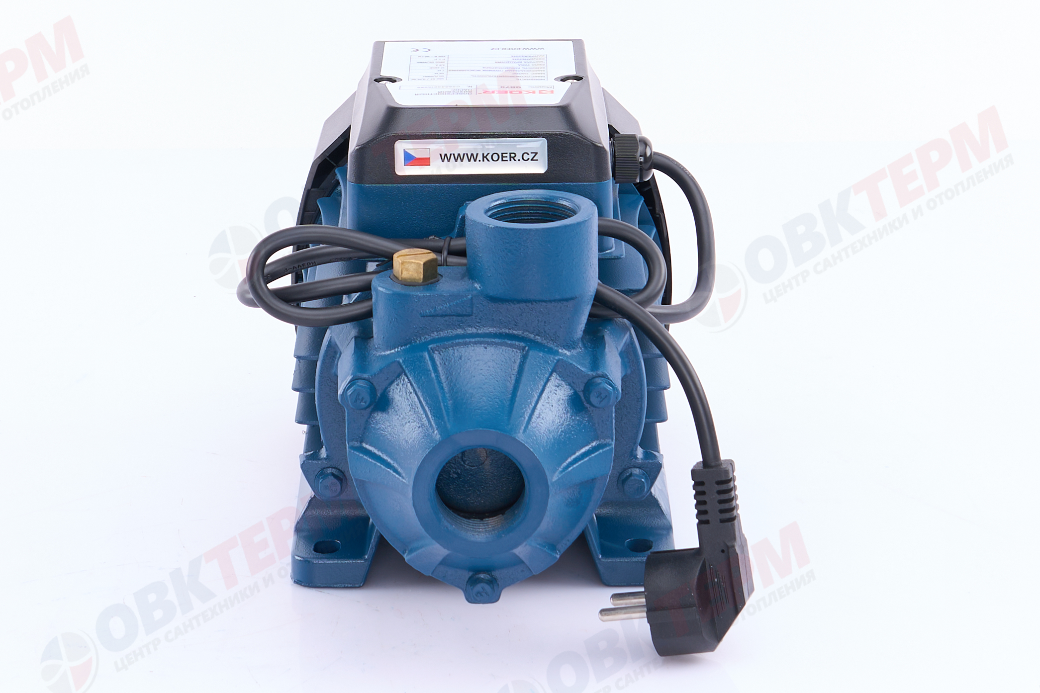 Насос вихревой  QB 70     KOER  (0,55кВт/50л.м./48м.) - миниатюра №6