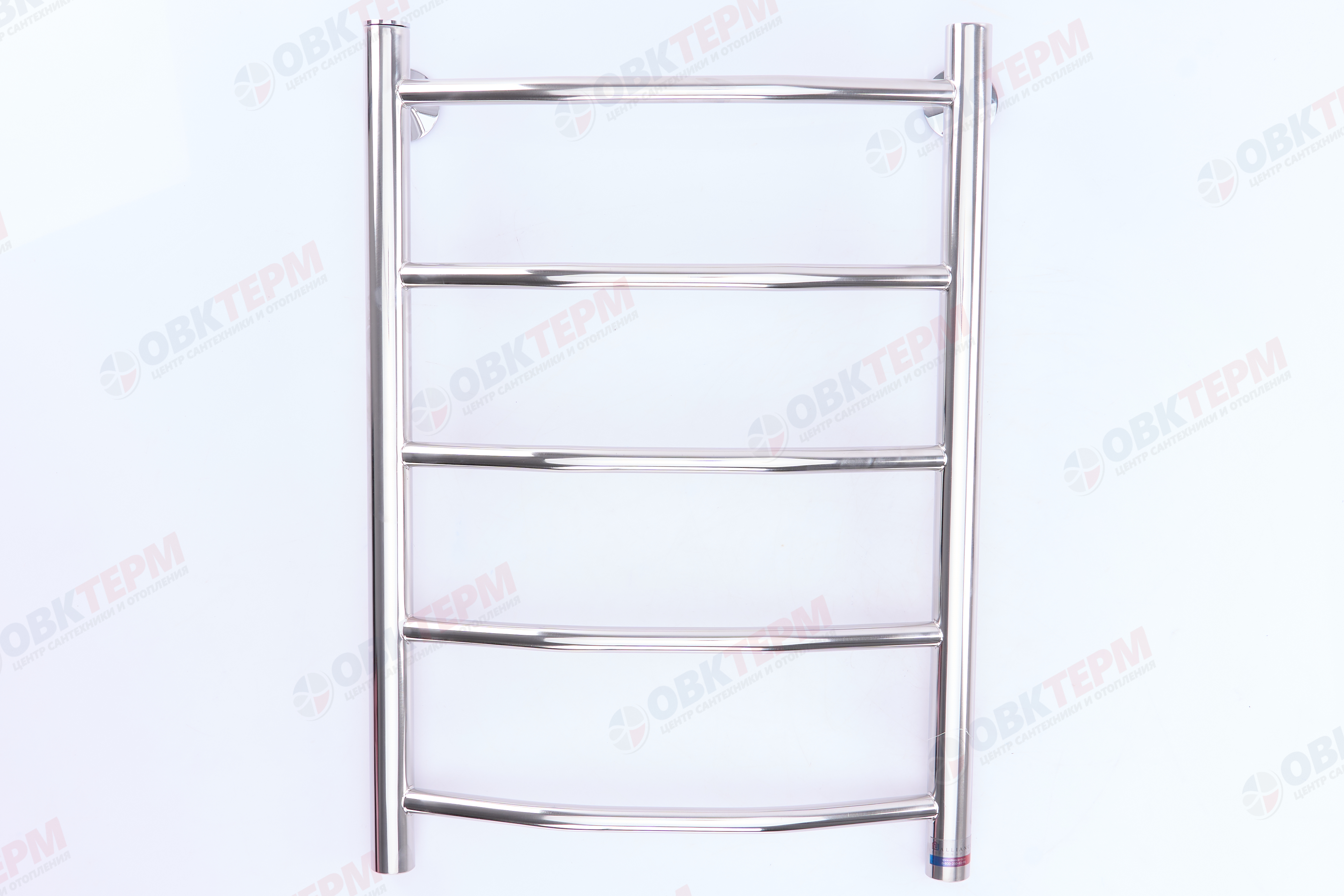 Полотенцесушитель лесенка ТДА ЛНК 40 х 60 Л вн.резьба 1/2" 5 перекладин АДВ - миниатюра №2