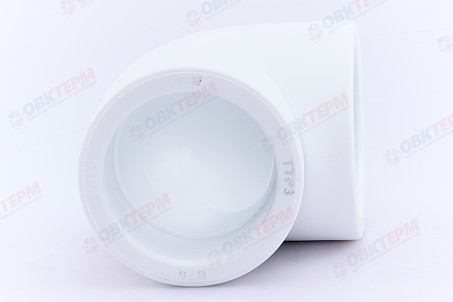 Угол  90*  75     БЕЛЫЙ PP-R    (RTP)    (6/1) - Изображение №3