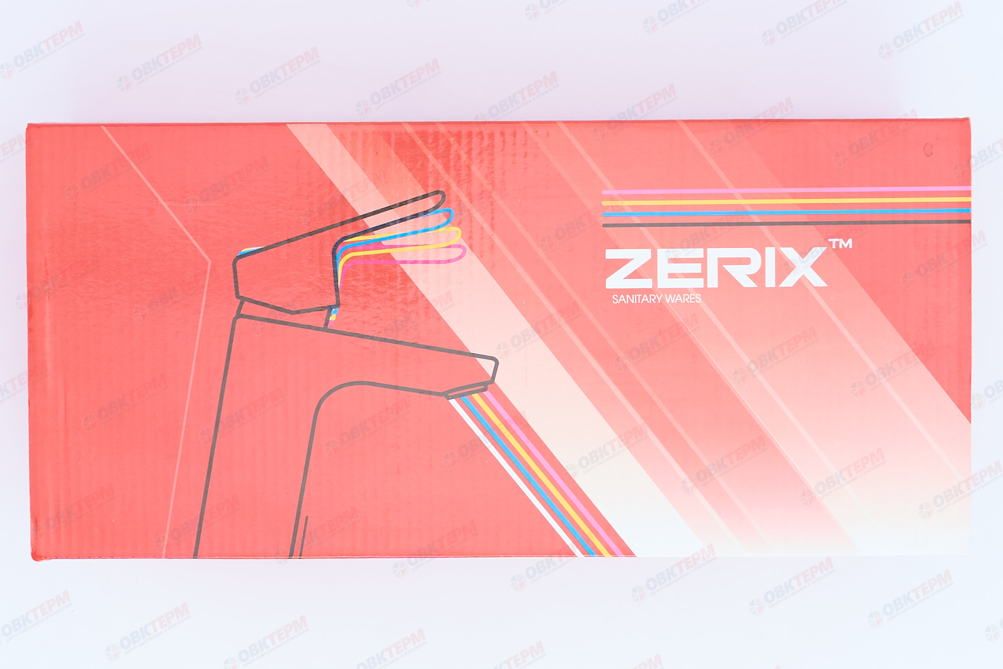 Смеситель д/ванны буксовый ZERIX ROM-006 LR82310G (зеленый) (10 шт/ящ) - миниатюра №7