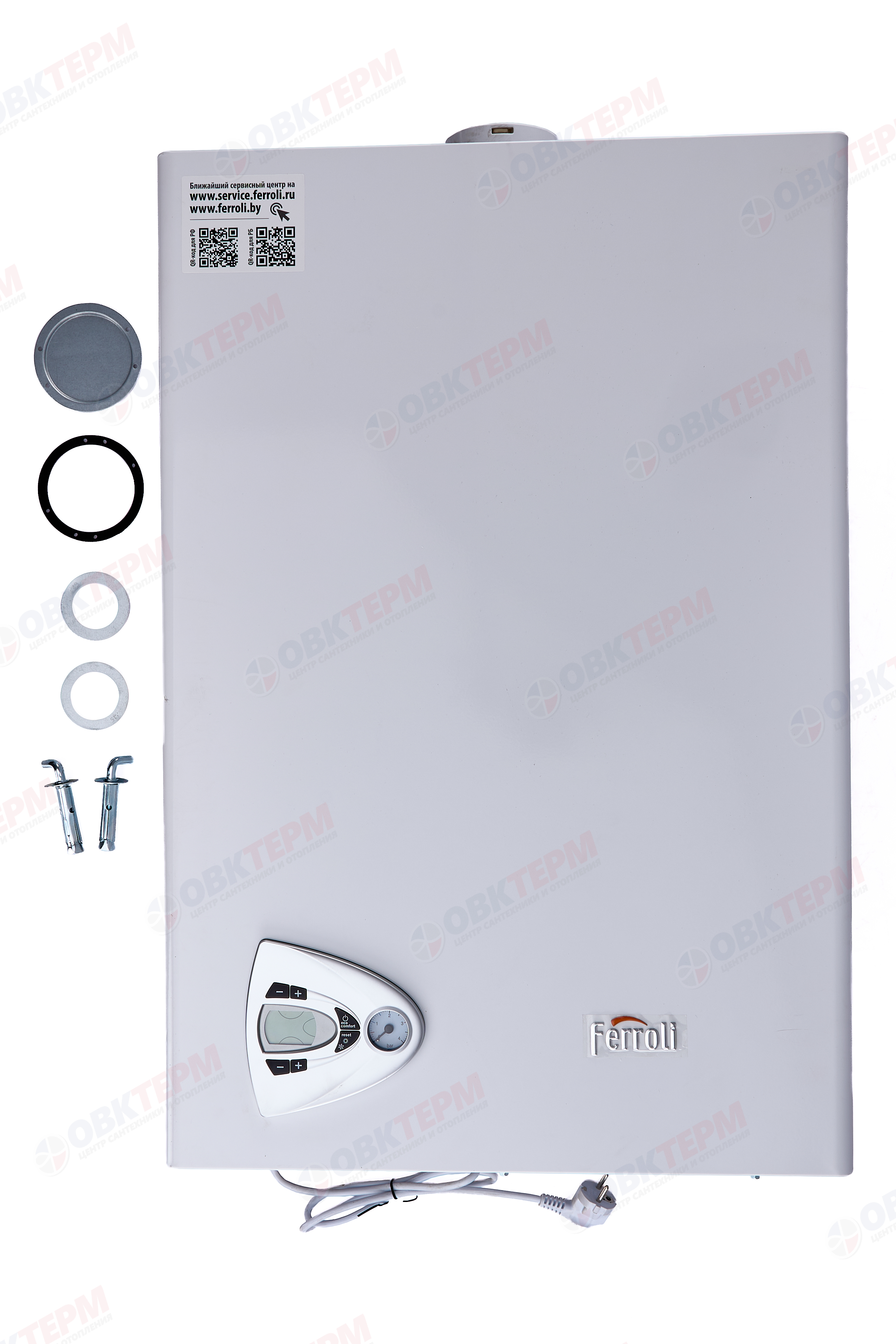 Котел газовый FERROLI    Vitabel  F40 (2-x  конт. турбо, без трубы) - миниатюра №10