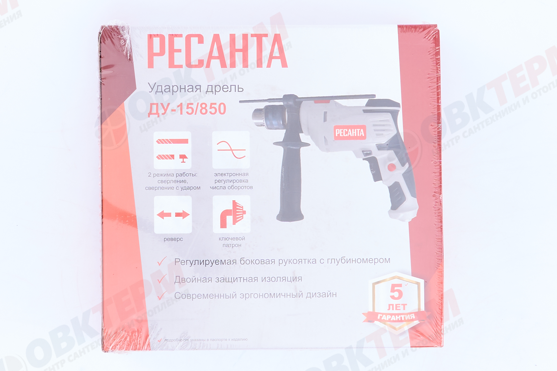 Дрель ударная ДУ-15/850 Ресанта - миниатюра №15