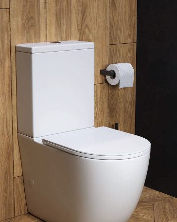 Унитаз напольный Watersense Milana Vortex Торнадо, безободковый с быстросъемным сиденьем микролифт - Изображение №1