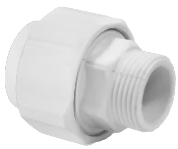 Разборное соединение  32 * 1"  Н   PPSU  (ПЛАСТИК)   БЕЛАЯ PP-R    (RTP)    (150/15) - миниатюра №2