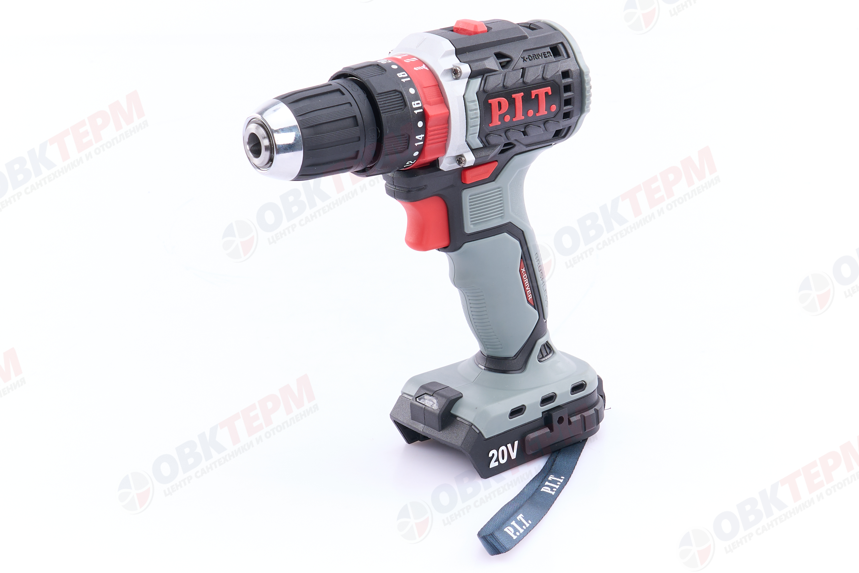 Шуруповерт OnePower Б/Щ УДАРНЫЙ аккумуляторный P.I.T. 20В/40Нм,патрон 10мм, SOLO без АКБ и ЗУ(1/10) - Изображение №2