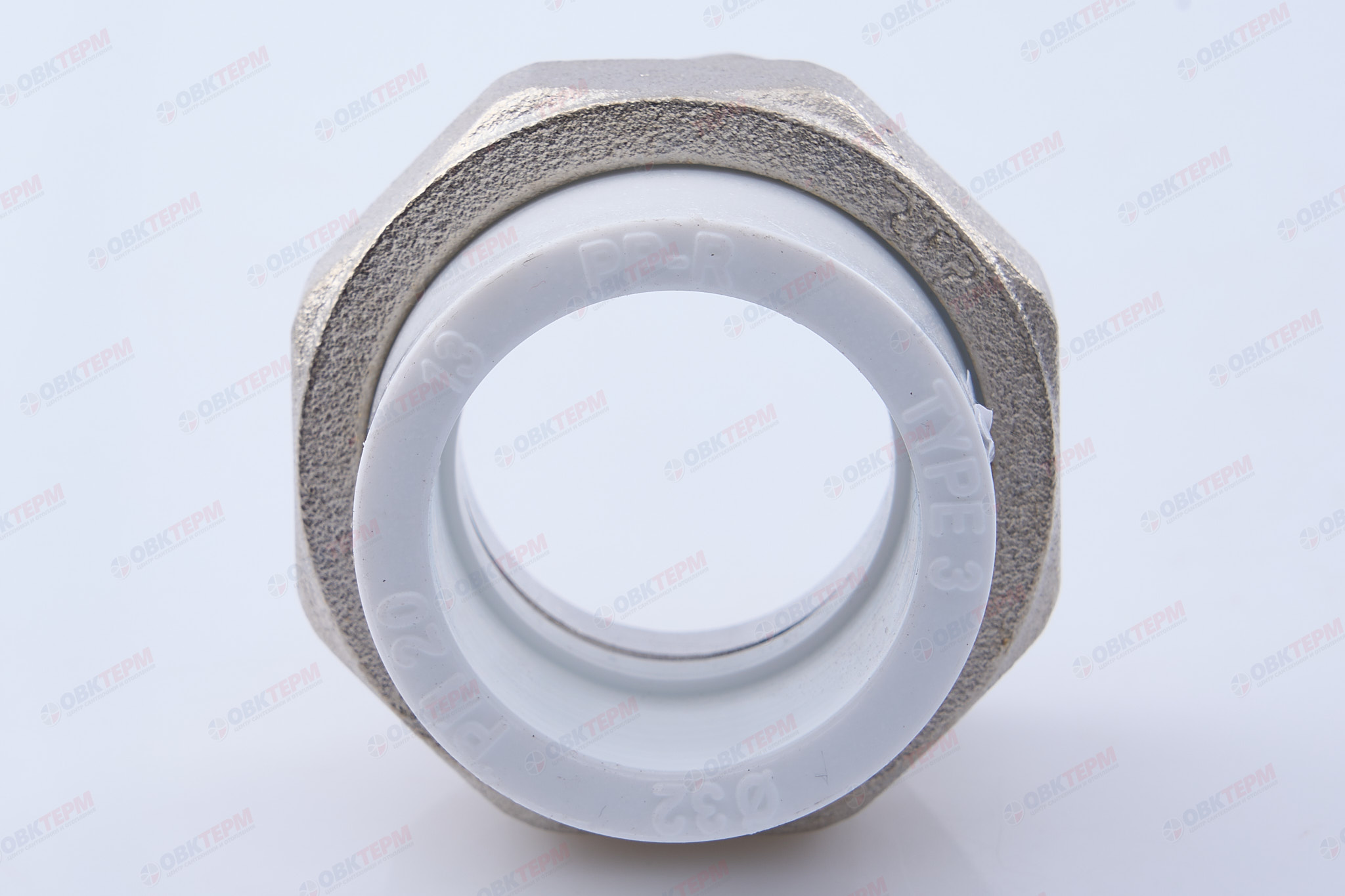 Разборное соединение   32 *1 1/4"  В    БЕЛОЕ PP-R    (RTP)    (80/10) - Изображение №5