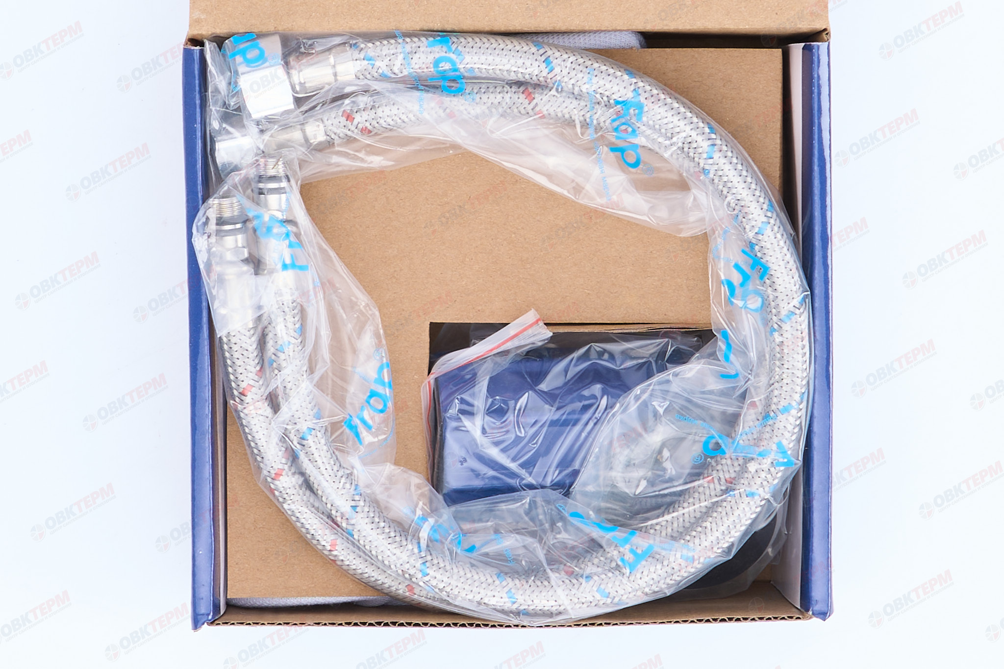 Смеситель д/умывальника FRAР F1071-9 оружейная сталь /латунь /Ø35 /гайка - миниатюра №7