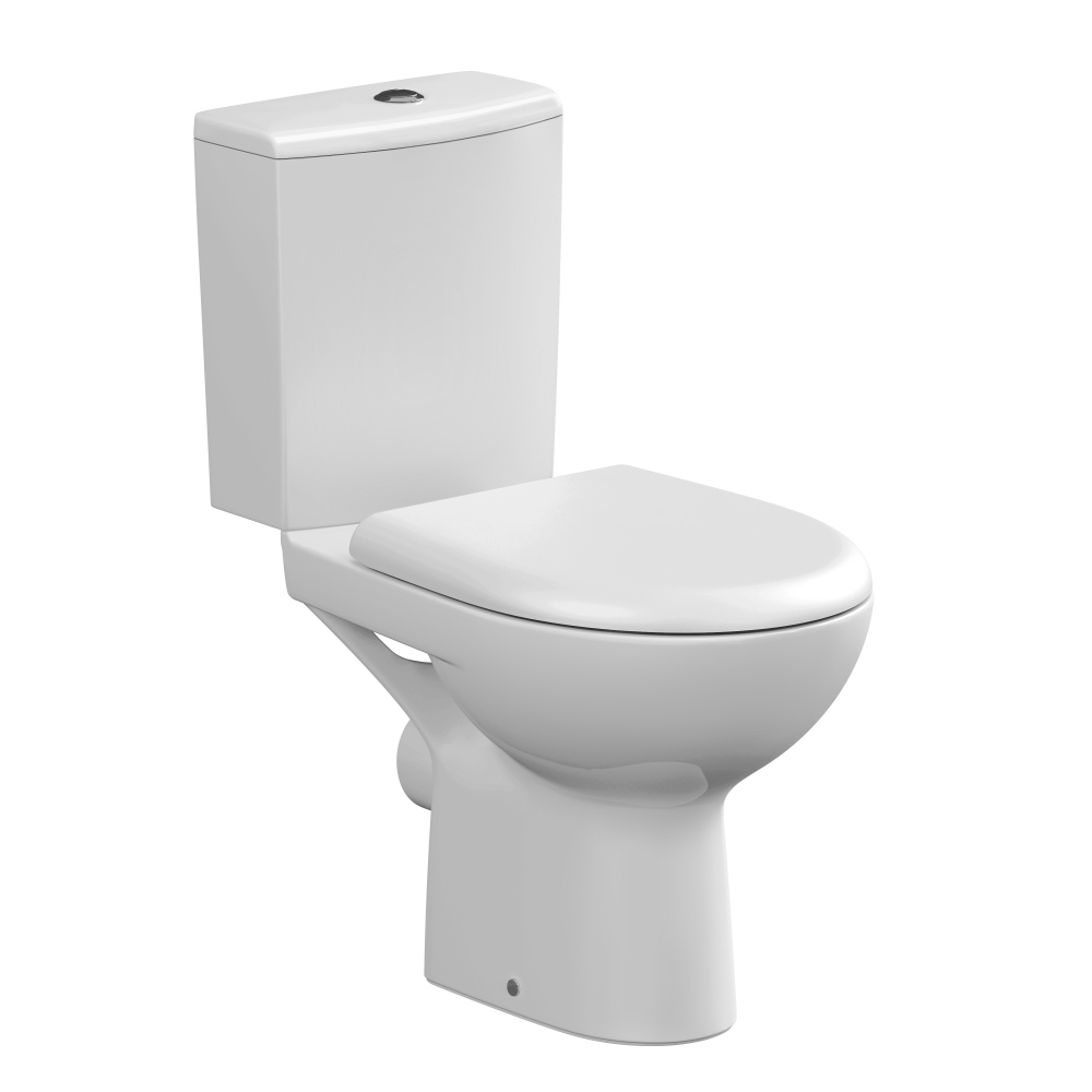 Унитаз-компакт Cersanit NATURE NEW CLEAN ON 011 (безободковый, микролифт, дюропласт) - Изображение №1
