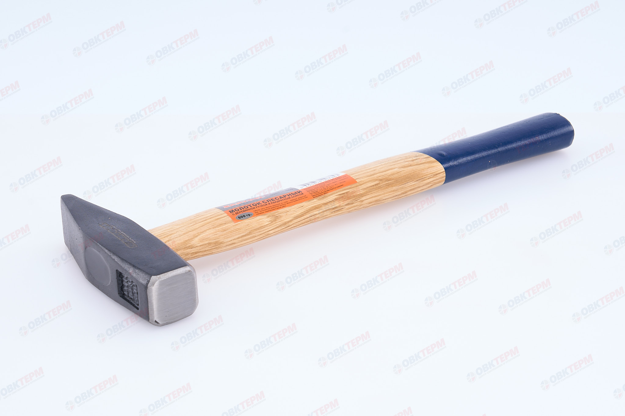 Молоток немецкого типа, деревянная ручка, кованый боек 600 гр SANTOOL - Изображение №2