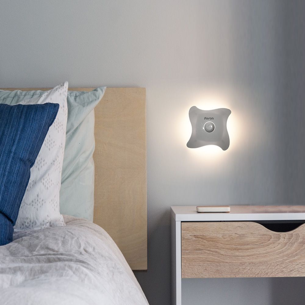 Светильник ночник на магните 8LED , 3*ААА battery 93*93*38мм, FERON FN2020 - Изображение №3