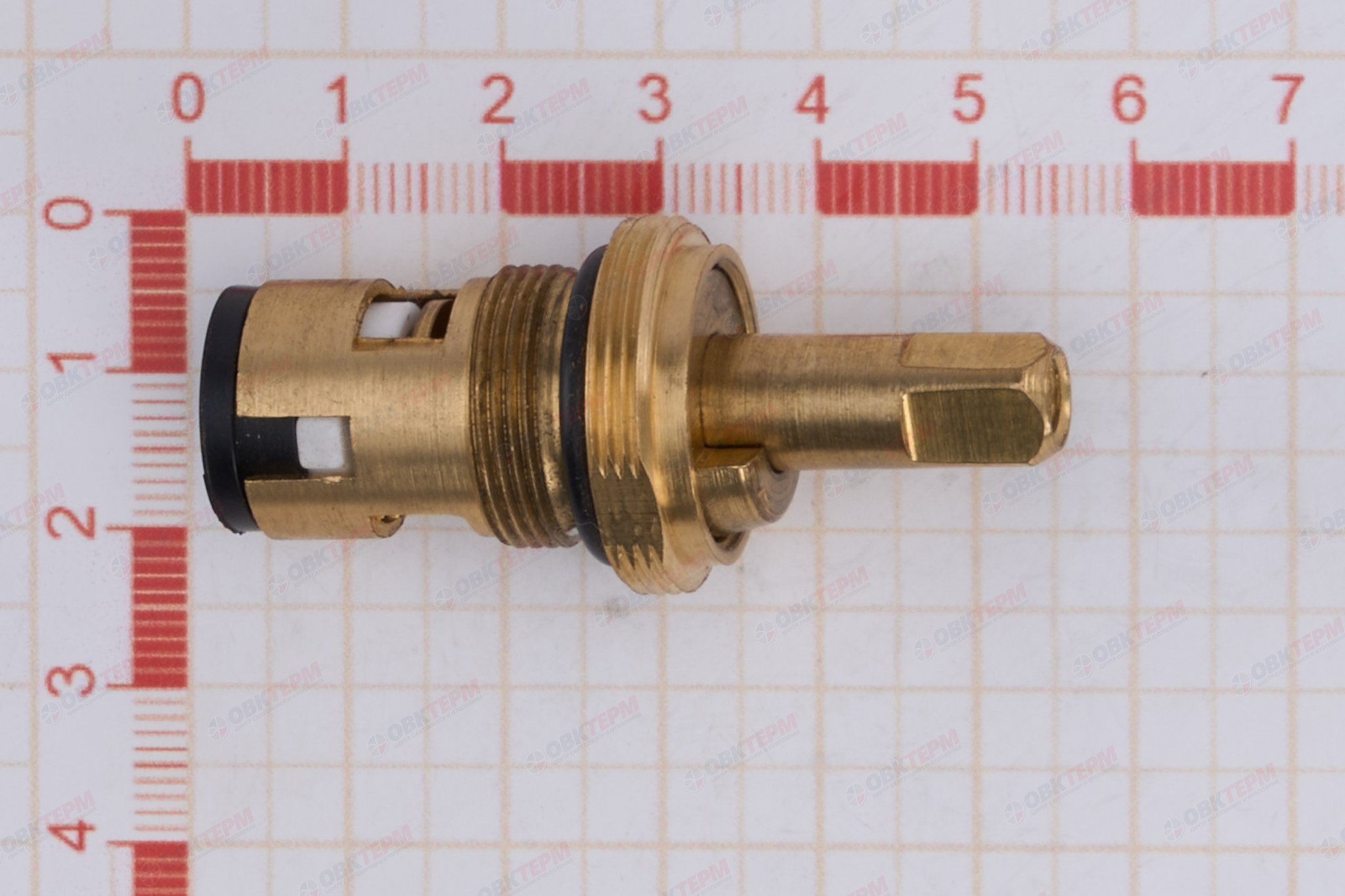 Кран-букса - EUROPRODUCT KB-006-CER 1/2" (советская /керамика /квадрат /длинный шток (300 шт/ящ) - миниатюра №6