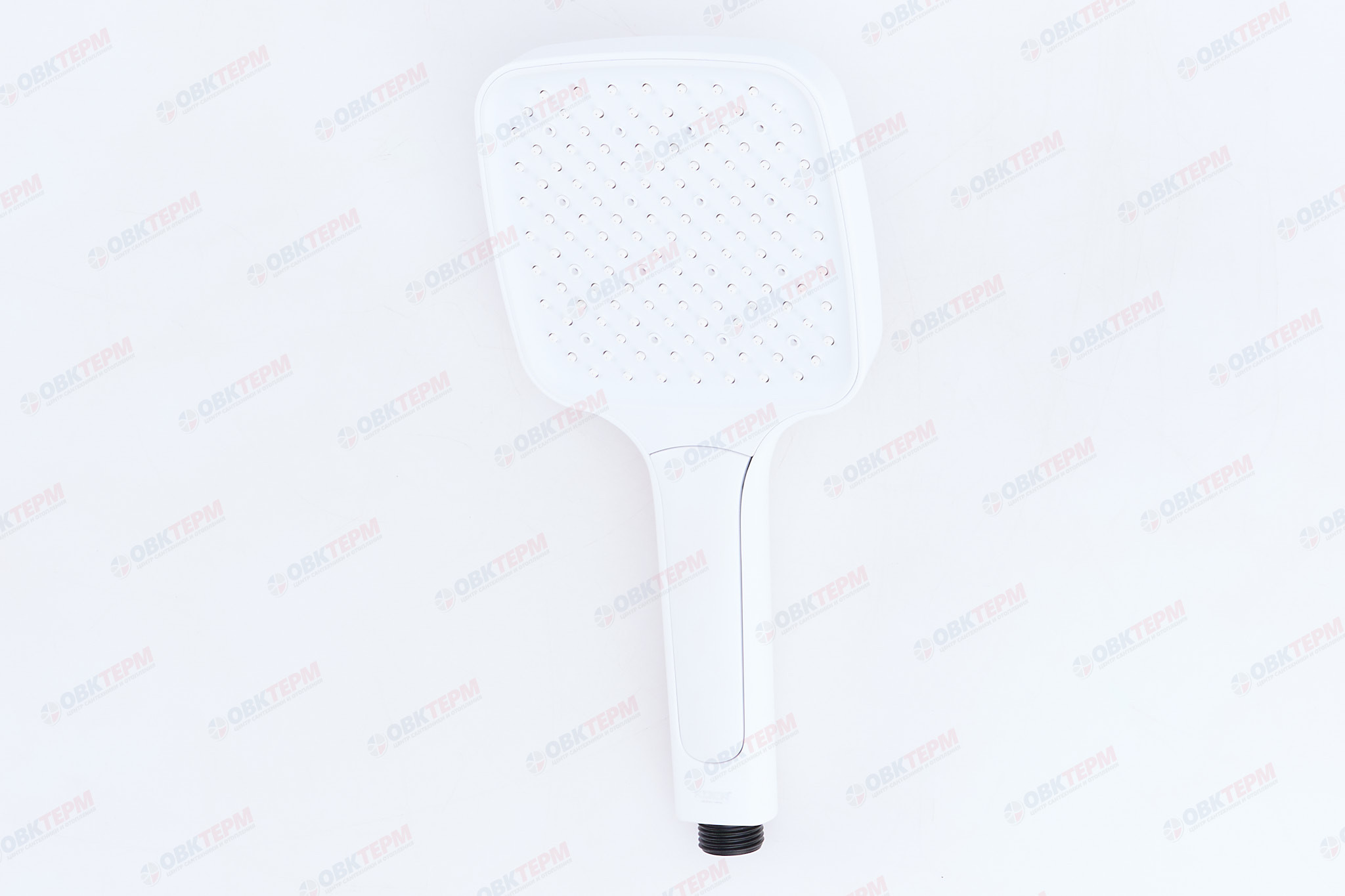 Лейка д/душа ручная KOER KP-0402-03 (3 режима, цвет БЕЛЫЙ) 115*115мм (30 шт/ящ) - Изображение №1