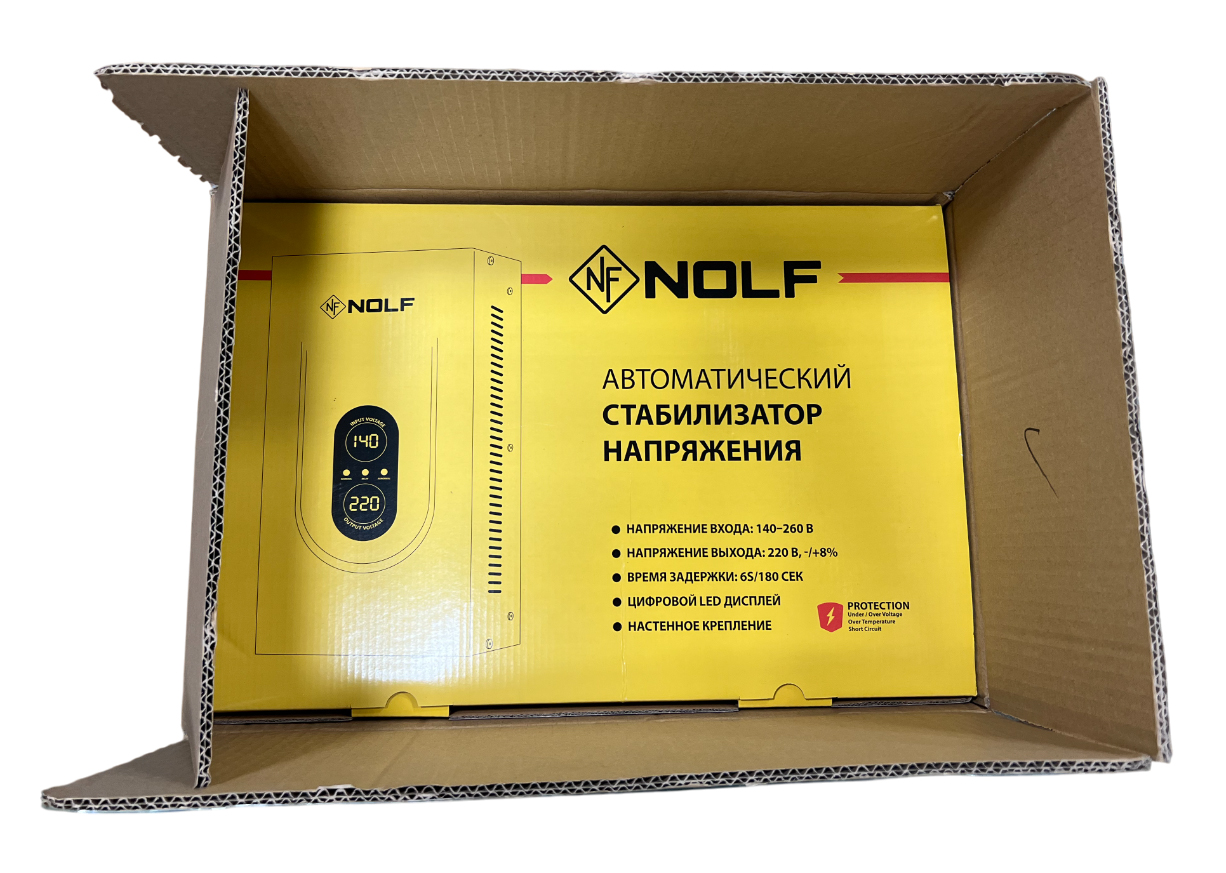 Стабилизатор напряжения настенный 8000 NOLF - Изображение №4