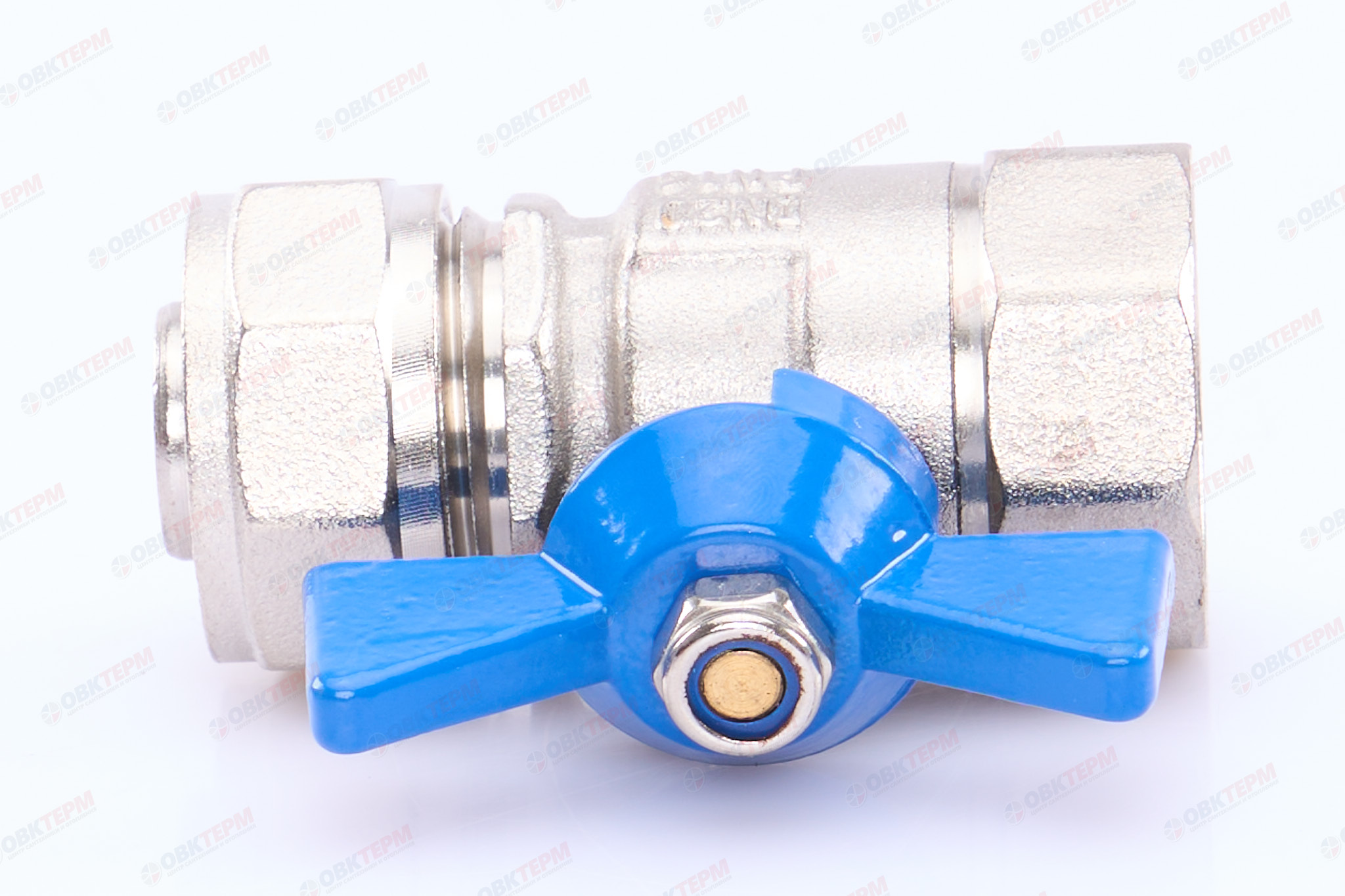 Кран шаровый  TIM  под обжим  20* 3/4"в  бабочка          (18шт/72ящ) - Изображение №4