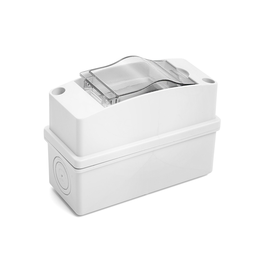 Бокс настенный 2 модуля STEKKER, пластик, IP65 EBX50-1/02-65 - Изображение №3