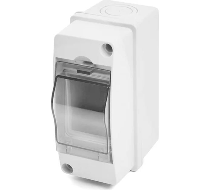 Бокс настенный 2 модуля STEKKER, пластик, IP65 EBX50-1/02-65 - Изображение №1