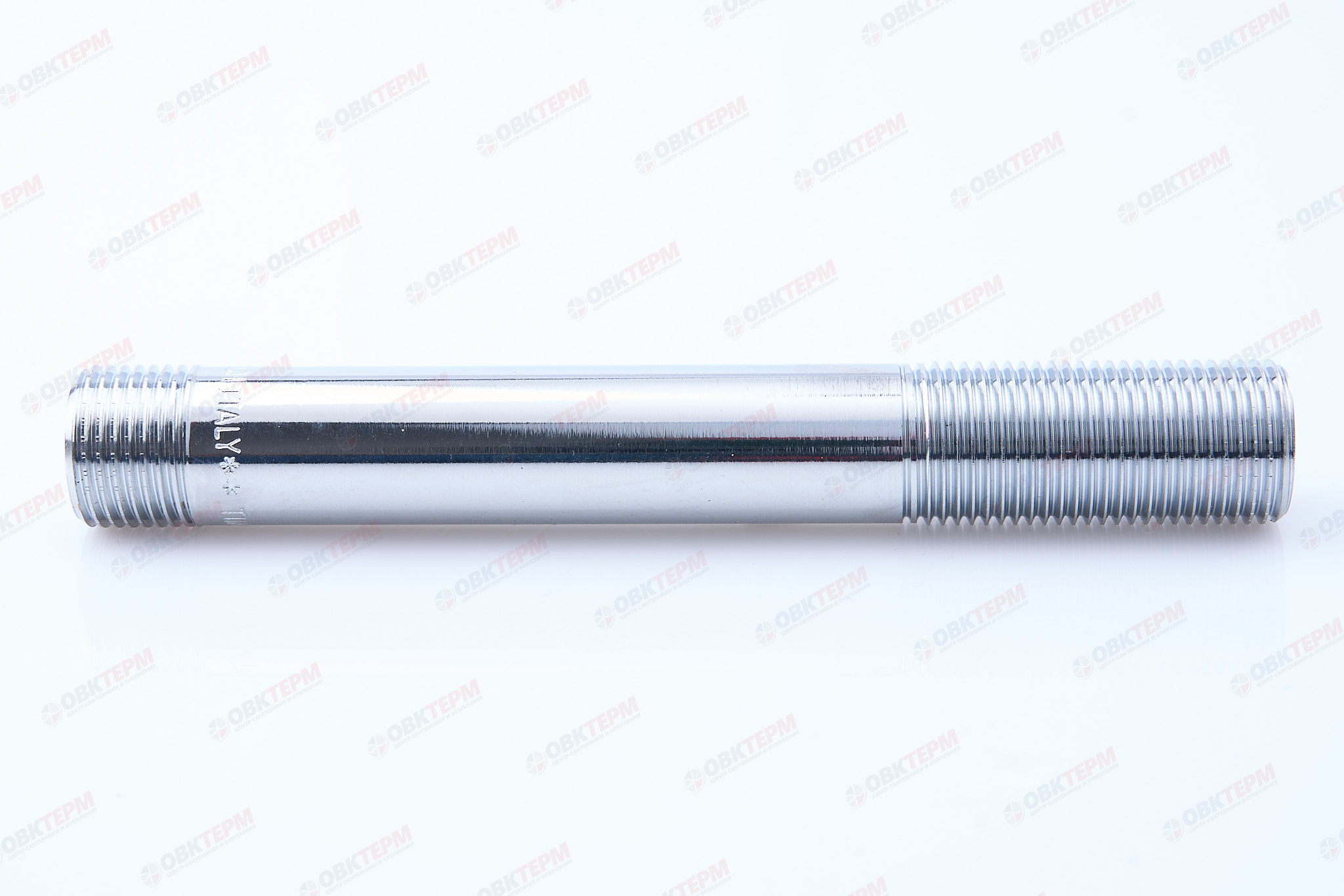 Сгон 1/2" ш/ш 150мм   Хром  TIM   (5шт/75ящ) - Изображение №3