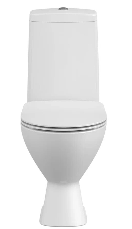 Унитаз-компакт Cersanit FLAVIS 031 3/6 DPL EO slim (косой вып, 2 реж.SC, нижн. подкл) Ш353*В795*Г645 - Изображение №1