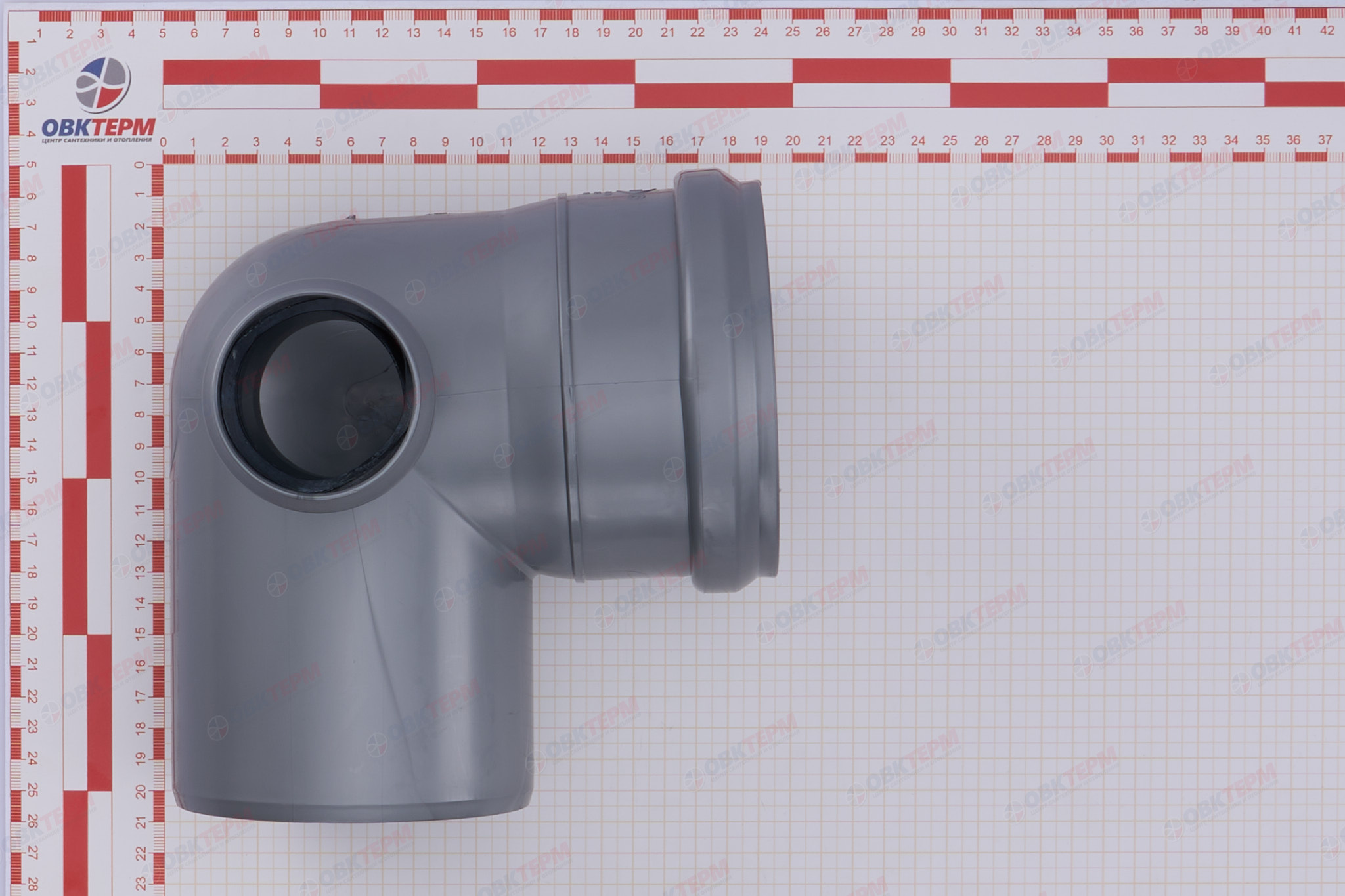 Отвод    110/50 * 90*  левый    SINIKON        (15 шт./упак.) - миниатюра №7