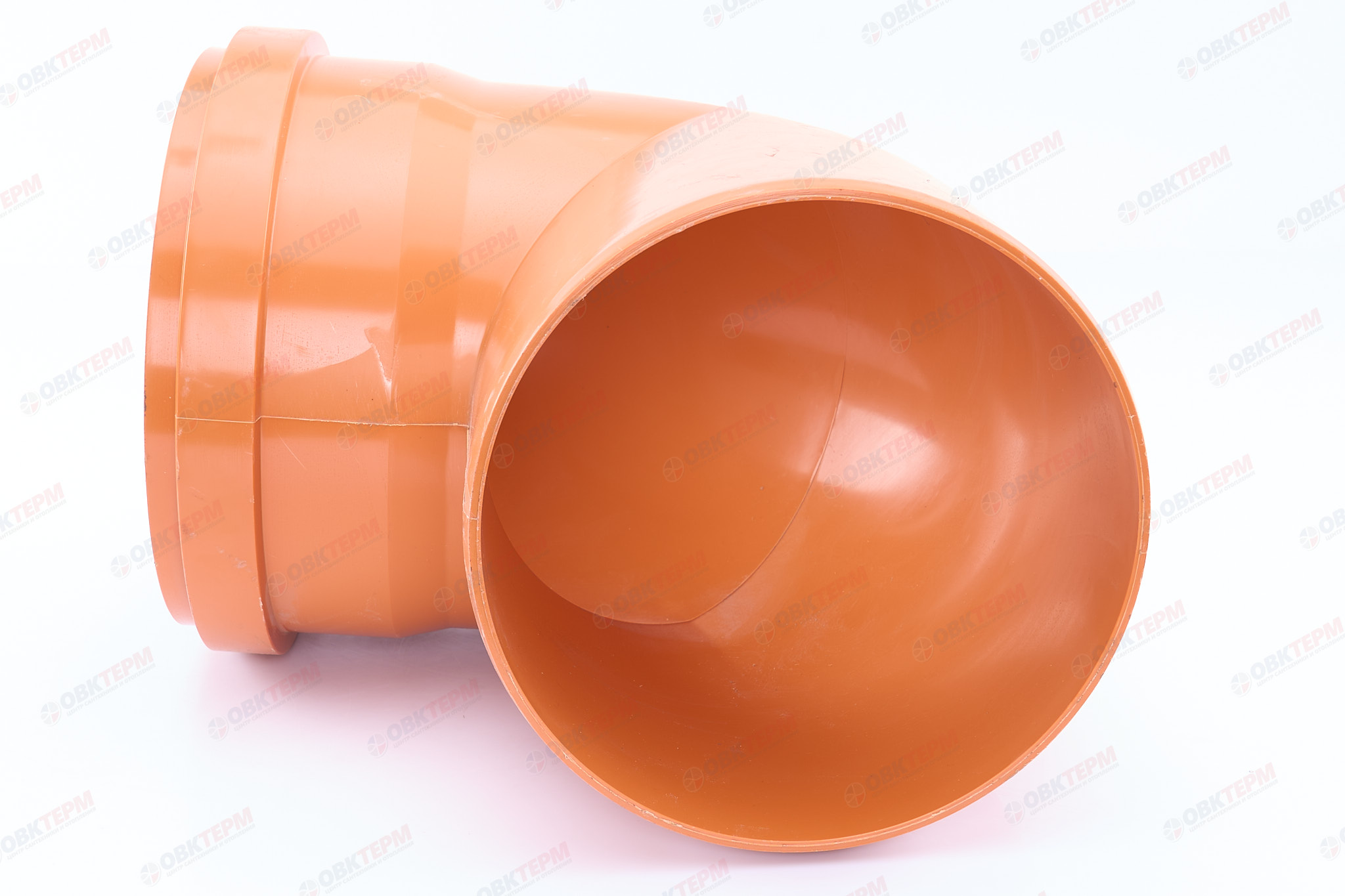 Отвод 250 * 90*   НПВХ      ХЕМКОР (1 шт) - миниатюра №5