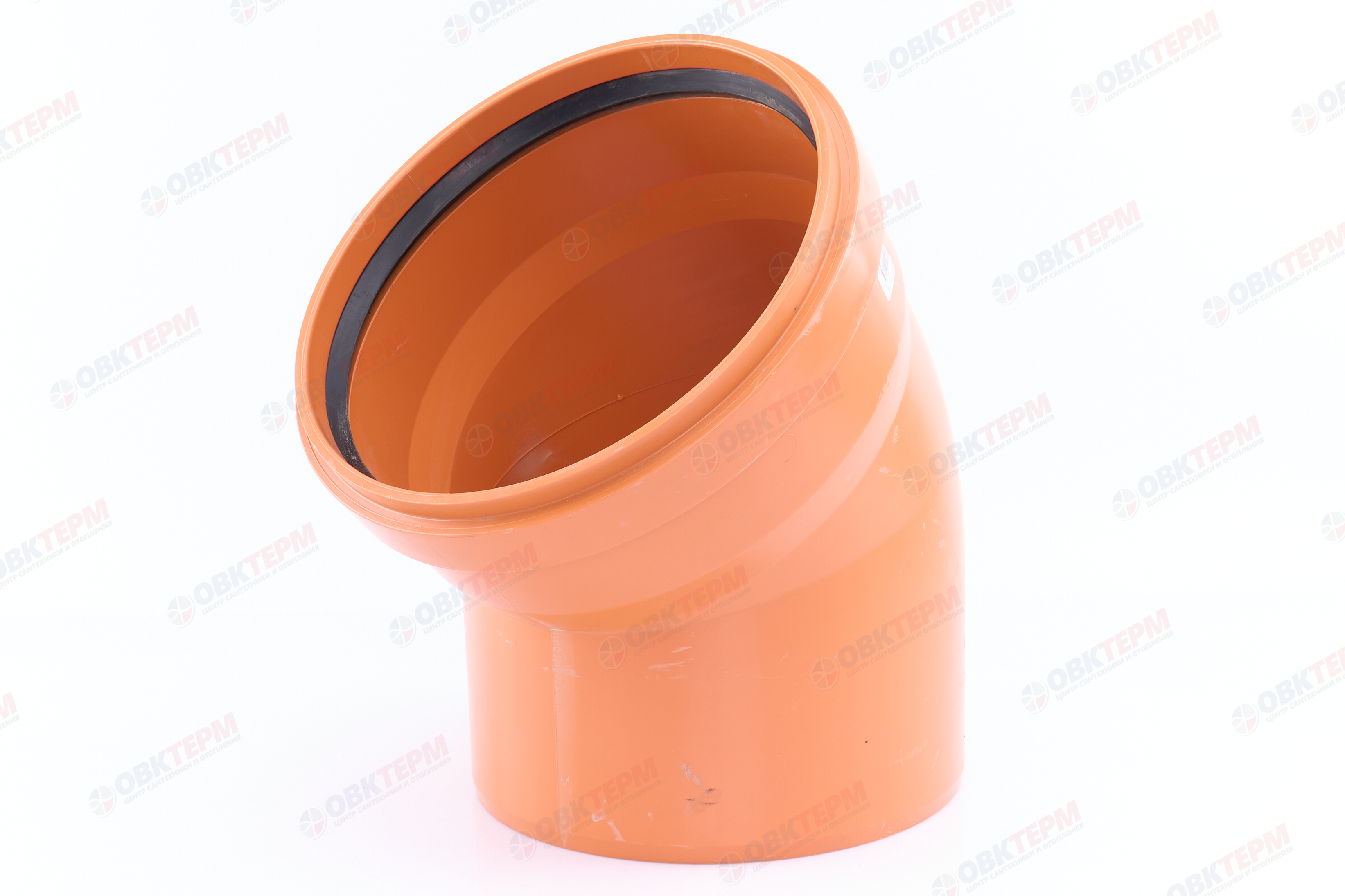 Отвод 315 * 45*   НПВХ      ХЕМКОР (1 шт) - Изображение №2