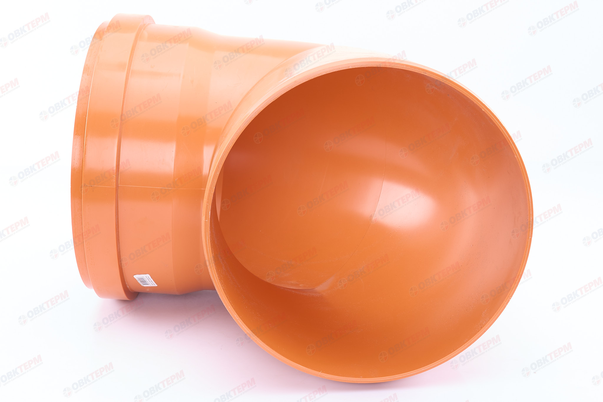 Отвод 315 * 90*   НПВХ      ХЕМКОР (1 шт) - миниатюра №5