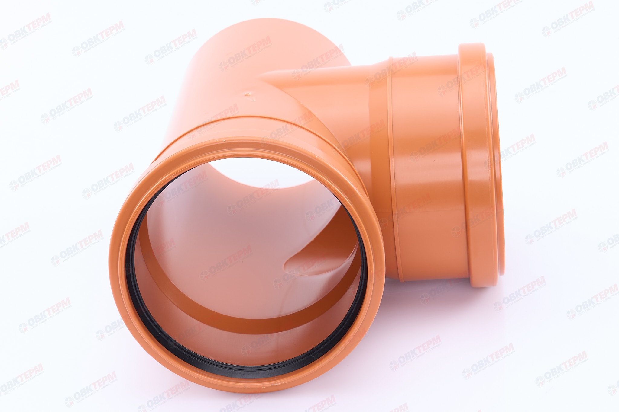 Тройник  110 * 110 * 90*   (рыжий)      SINIKON    (20 шт./упак.) - Изображение №4