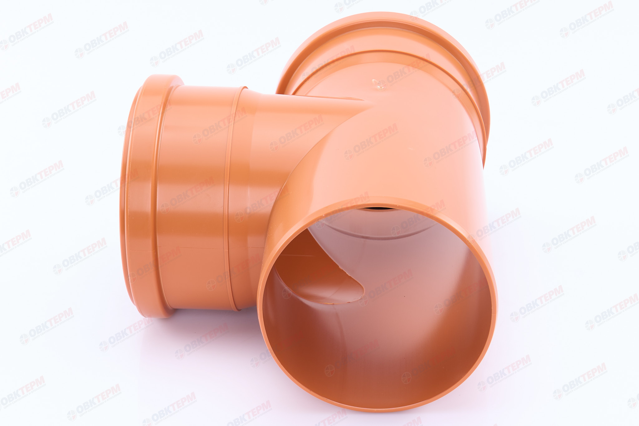 Тройник  110 * 110 * 90*   (рыжий)      SINIKON    (20 шт./упак.) - миниатюра №6