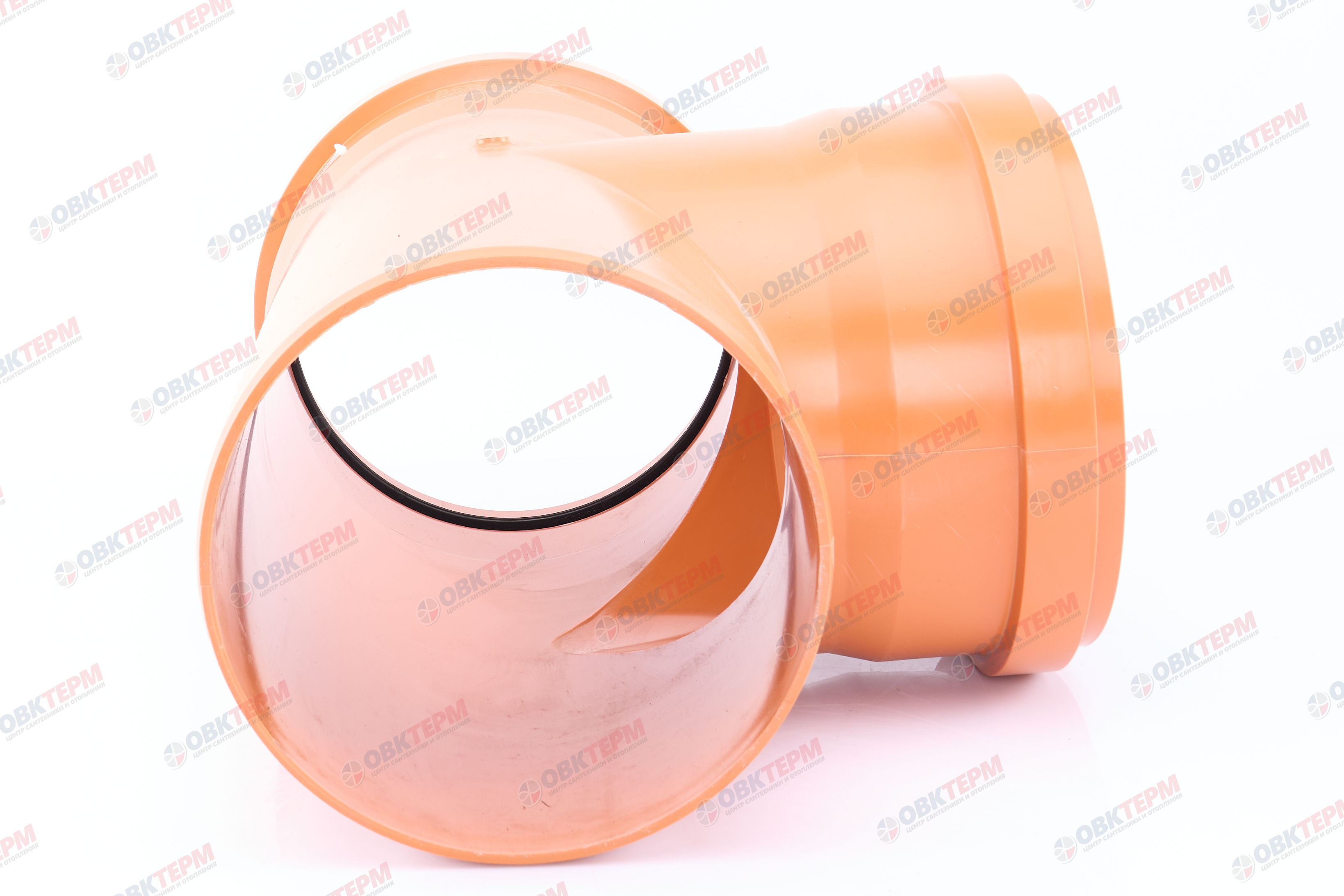 Тройник  315 * 315 * 90*   НПВХ      ХЕМКОР    (1 шт) - миниатюра №3