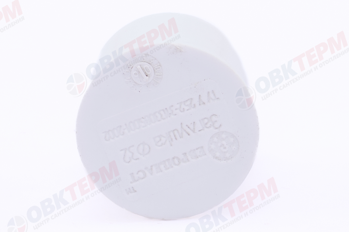 Заглушка    32   белая           (50 шт)                 EURO PLAST - Изображение №5