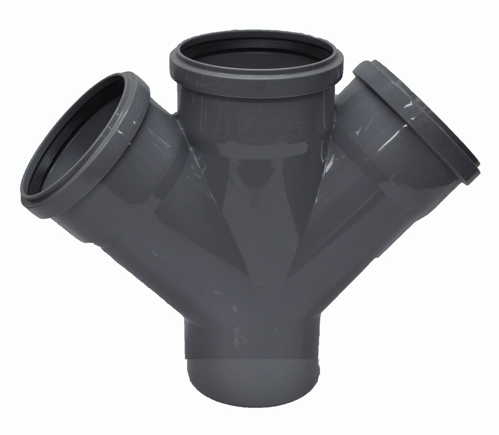 Крестовина   110/110/110/45*      (6 шт)        EURO PLAST - изображение №1