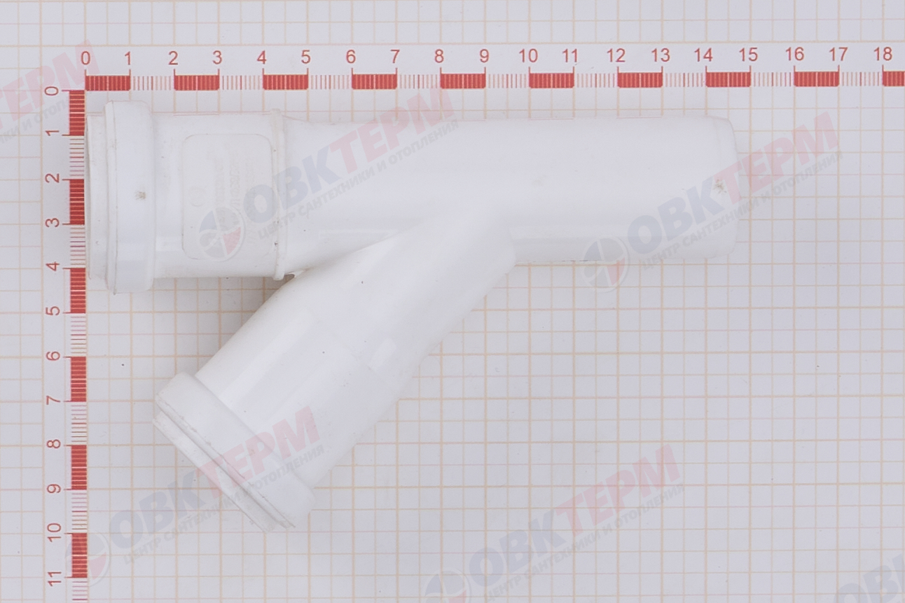 Тройник   32/32/45*  белый     (50 шт)                  EURO PLAST - Изображение №5