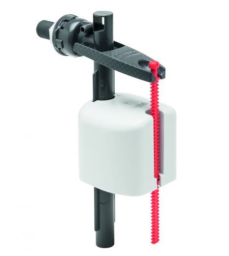 Заливной клапан Compact поршневого типа 1/2" (боковой подвод)  (10975011/10975023) - Изображение №1