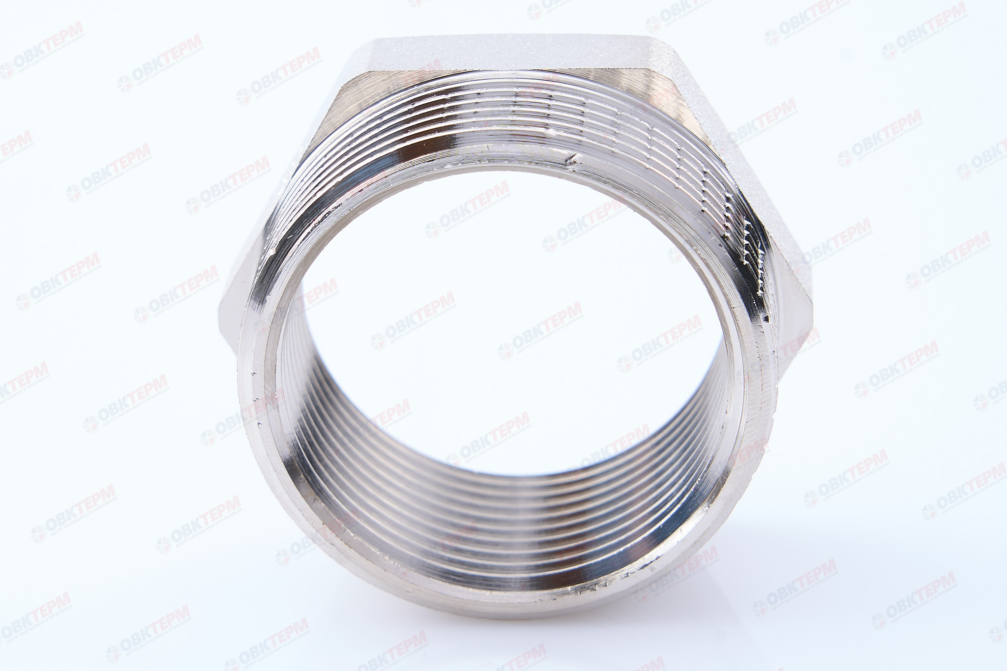 Футорка 1 1/2" - 1 1/4"   Никель ZEISSLER                   (65/5) - Изображение №4