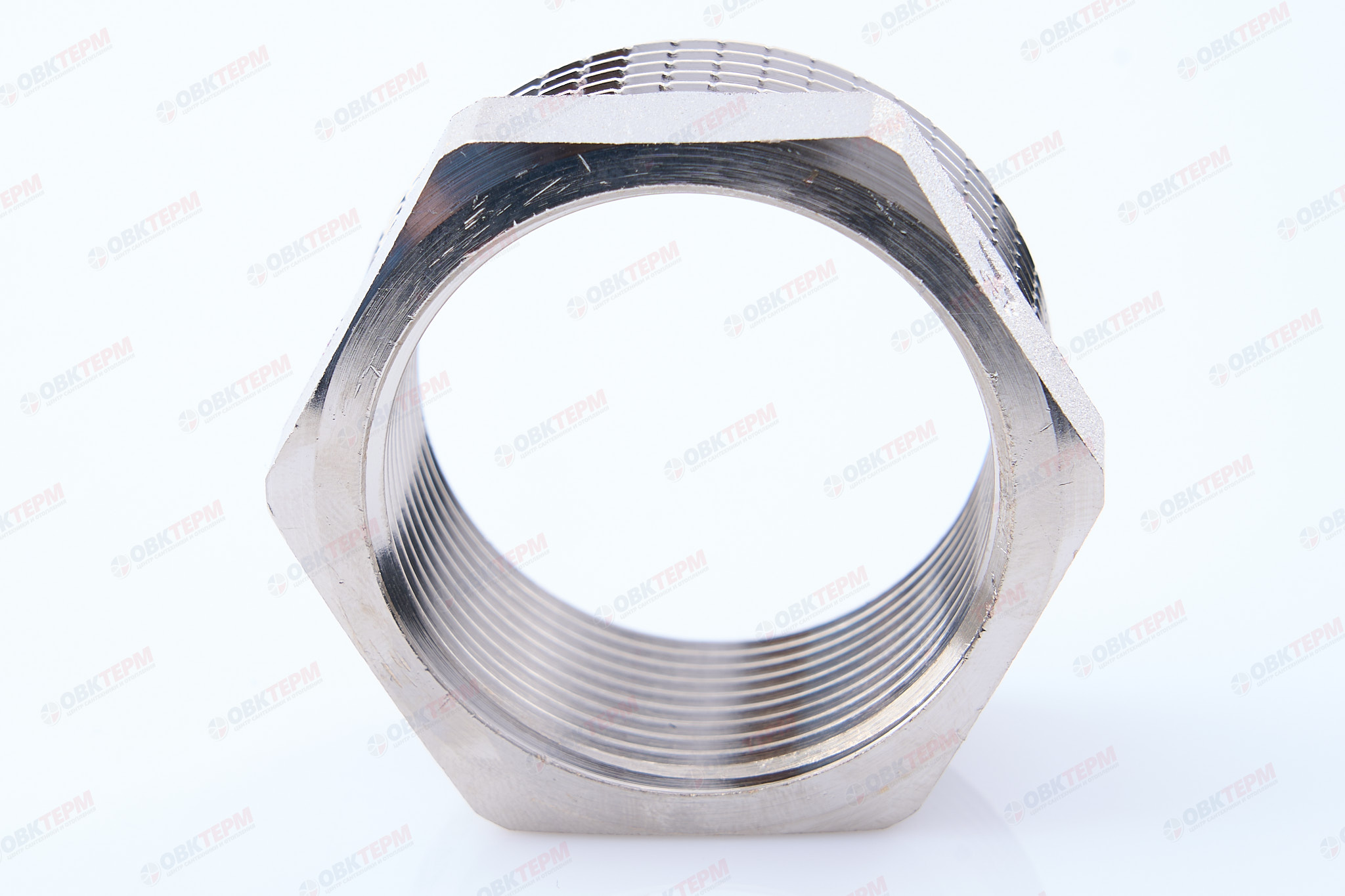 Футорка 1 1/2" - 1 1/4"   Никель ZEISSLER                   (65/5) - Изображение №5