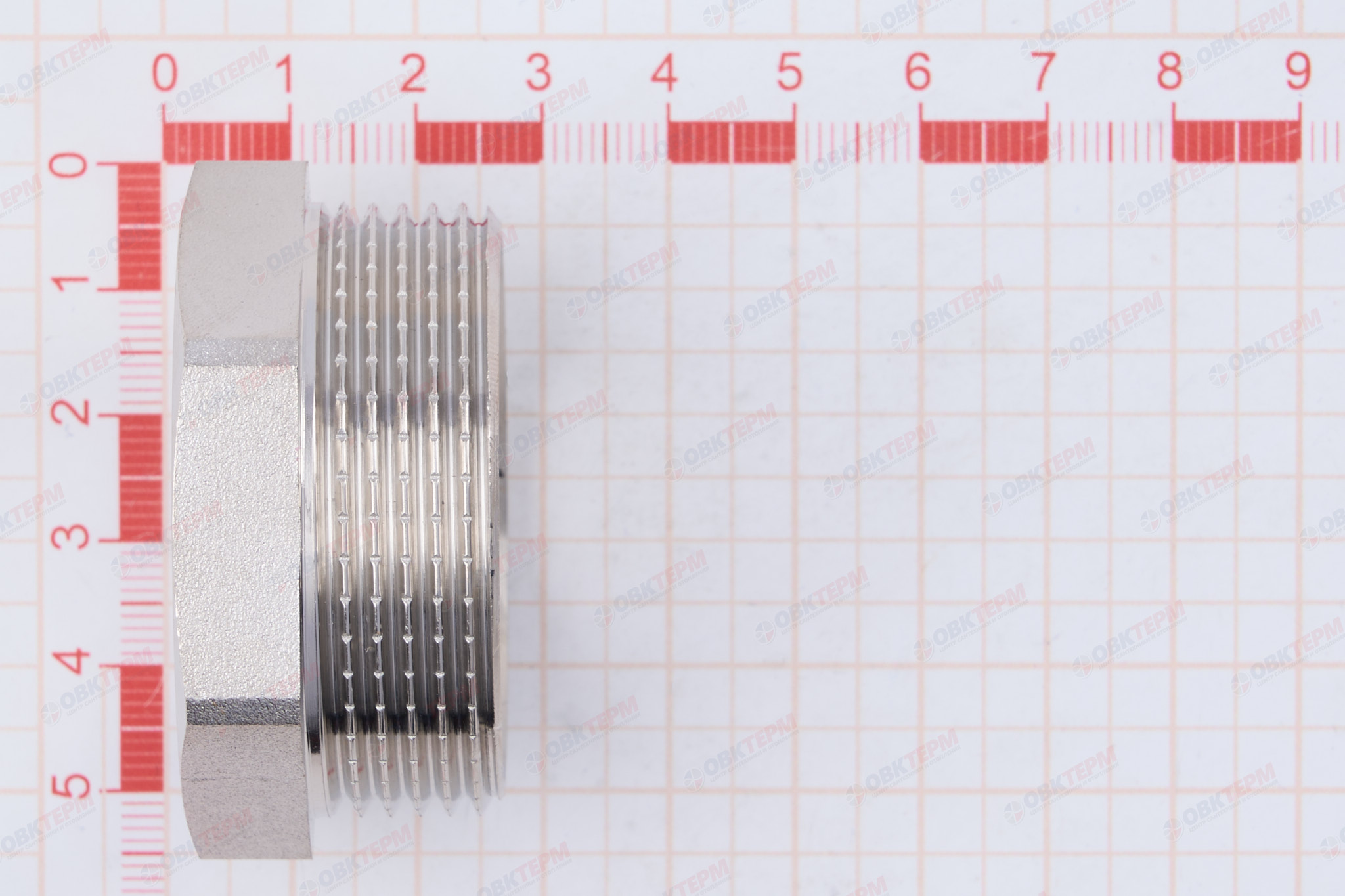 Футорка 1 1/2" - 1 1/4"   Никель ZEISSLER                   (65/5) - миниатюра №6