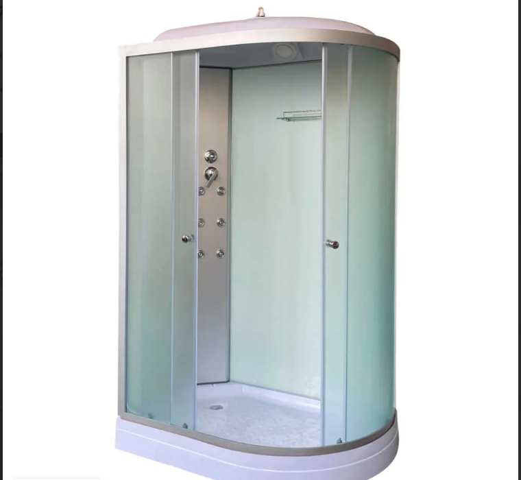 Душевая кабина ODA-8037 A Frosted L 80*120 низкий поддон - 1шт (матовое) - Изображение №2