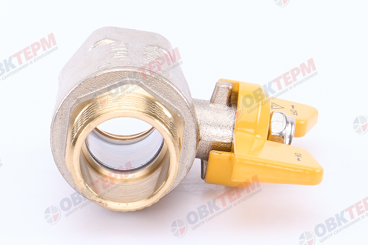 Кран шаровый   NOLF Сlassic  ГАЗ     3/4" ВН   бабочка   усиленный  (96 шт) - Изображение №3